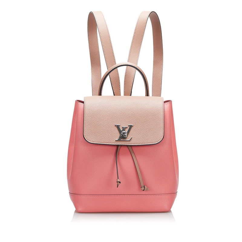 Louis Vuitton, Bags, Louis Vuitton Leather Lockme Backpack
