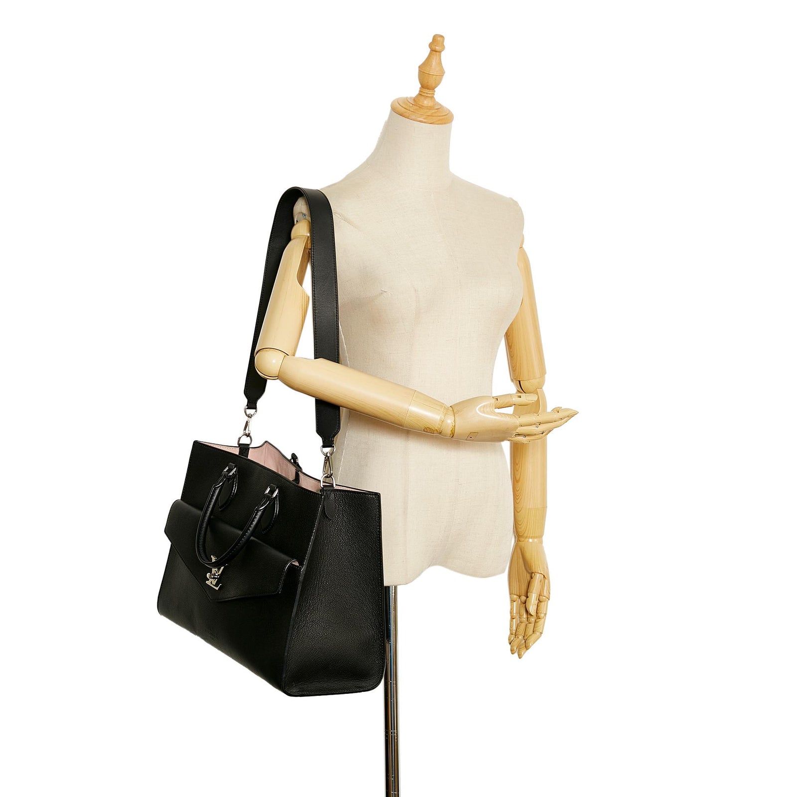 Louis Vuitton Lockme Tote MM SHG F5s2g7 LuxeDH