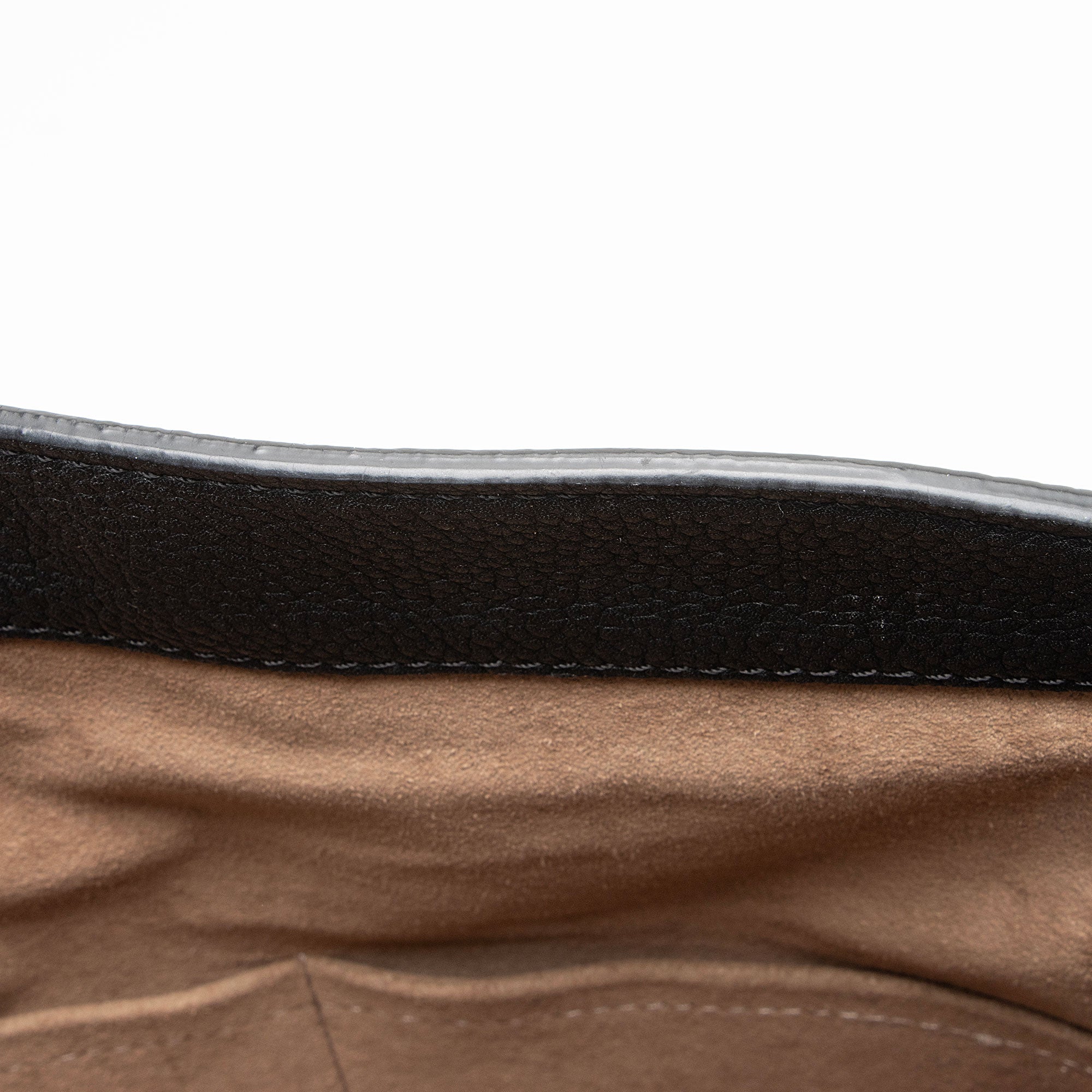 Louis Vuitton Mahina Leather Babylone PM Satchel