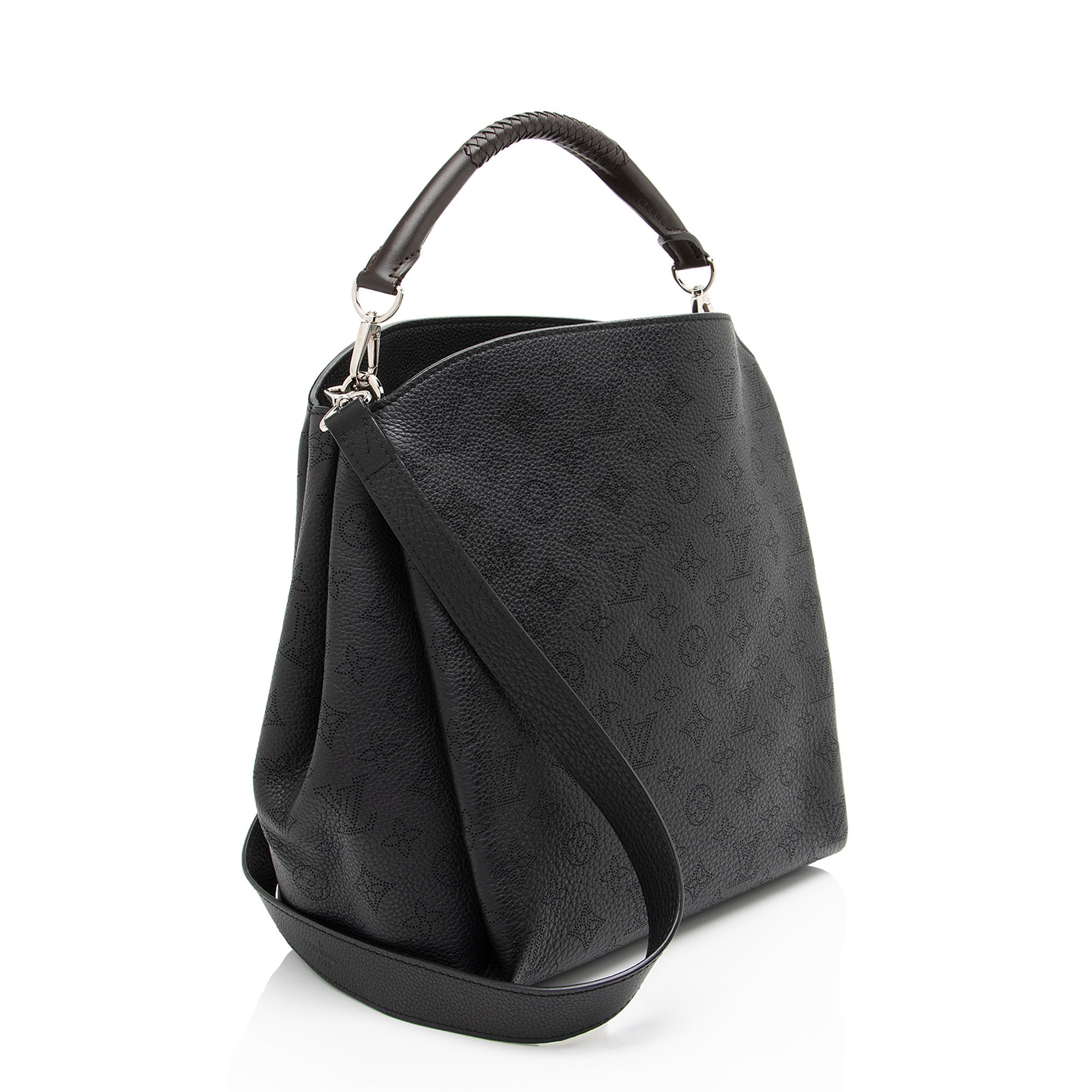 Louis Vuitton Mahina Leather Babylone PM Satchel