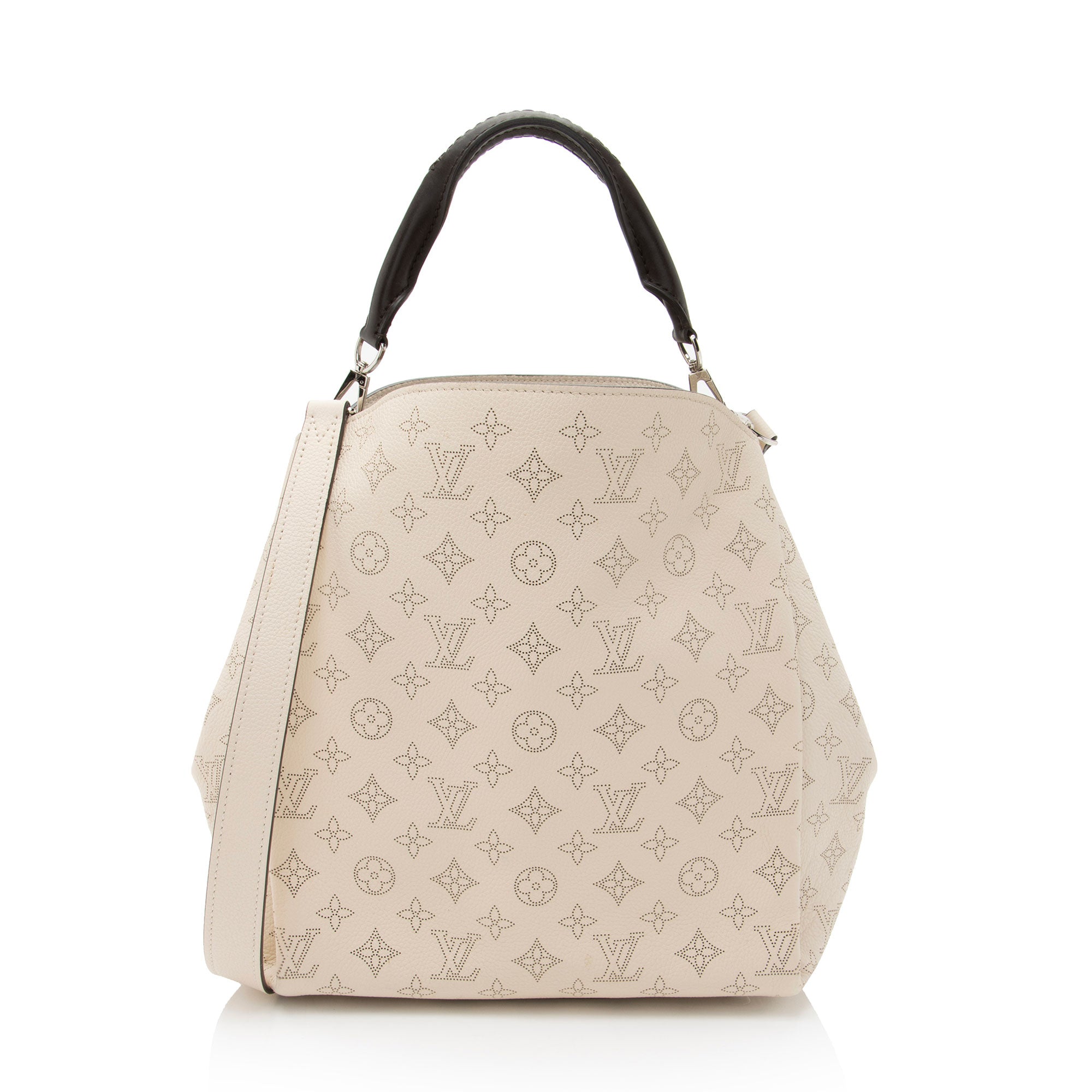 Louis Vuitton Mahina Leather Babylone PM Satchel