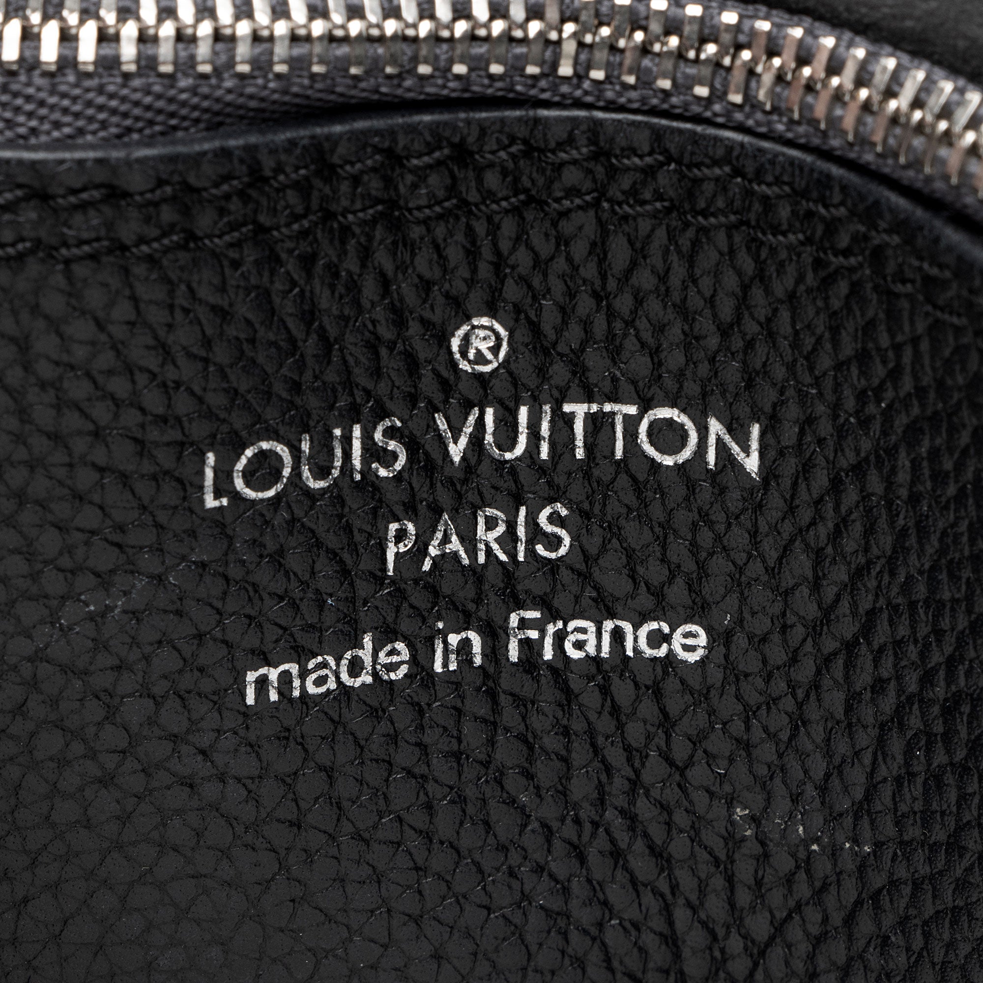 Louis Vuitton Mahina Leather Carmel Hobo
