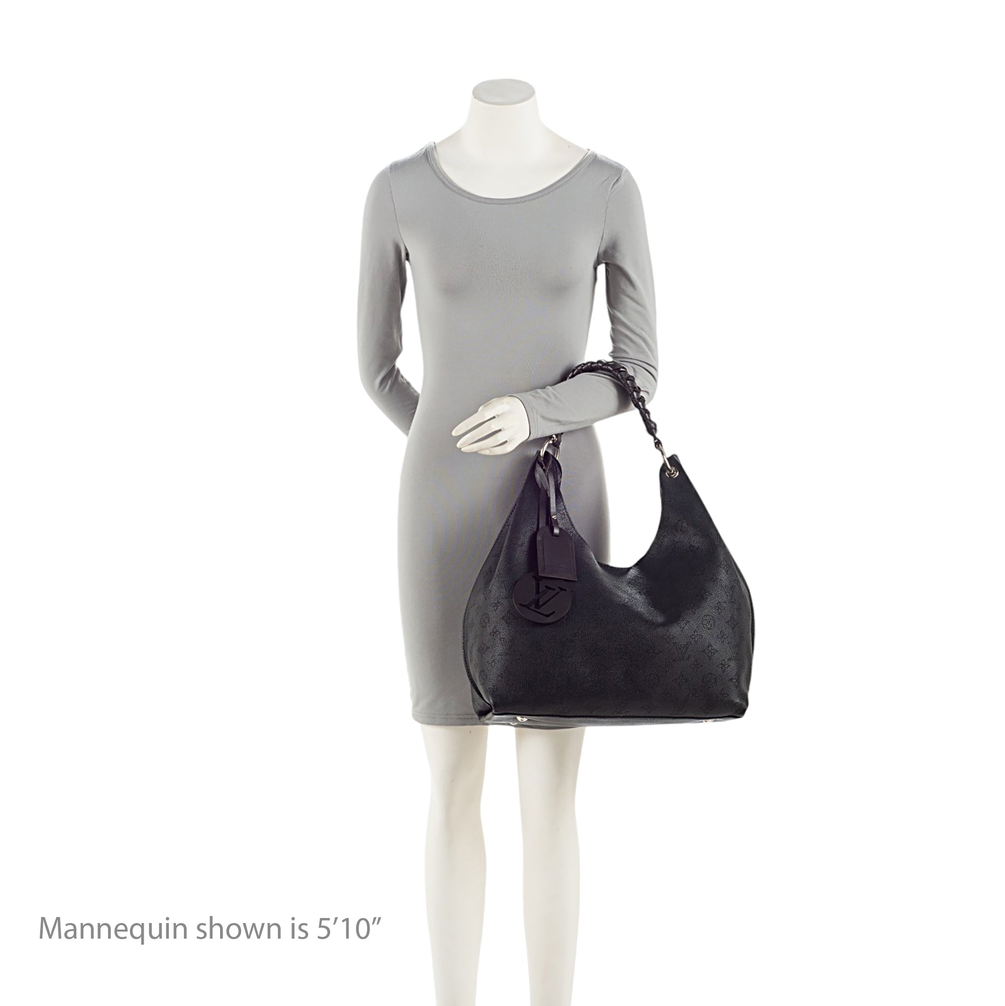 Louis Vuitton Mahina Leather Carmel Hobo