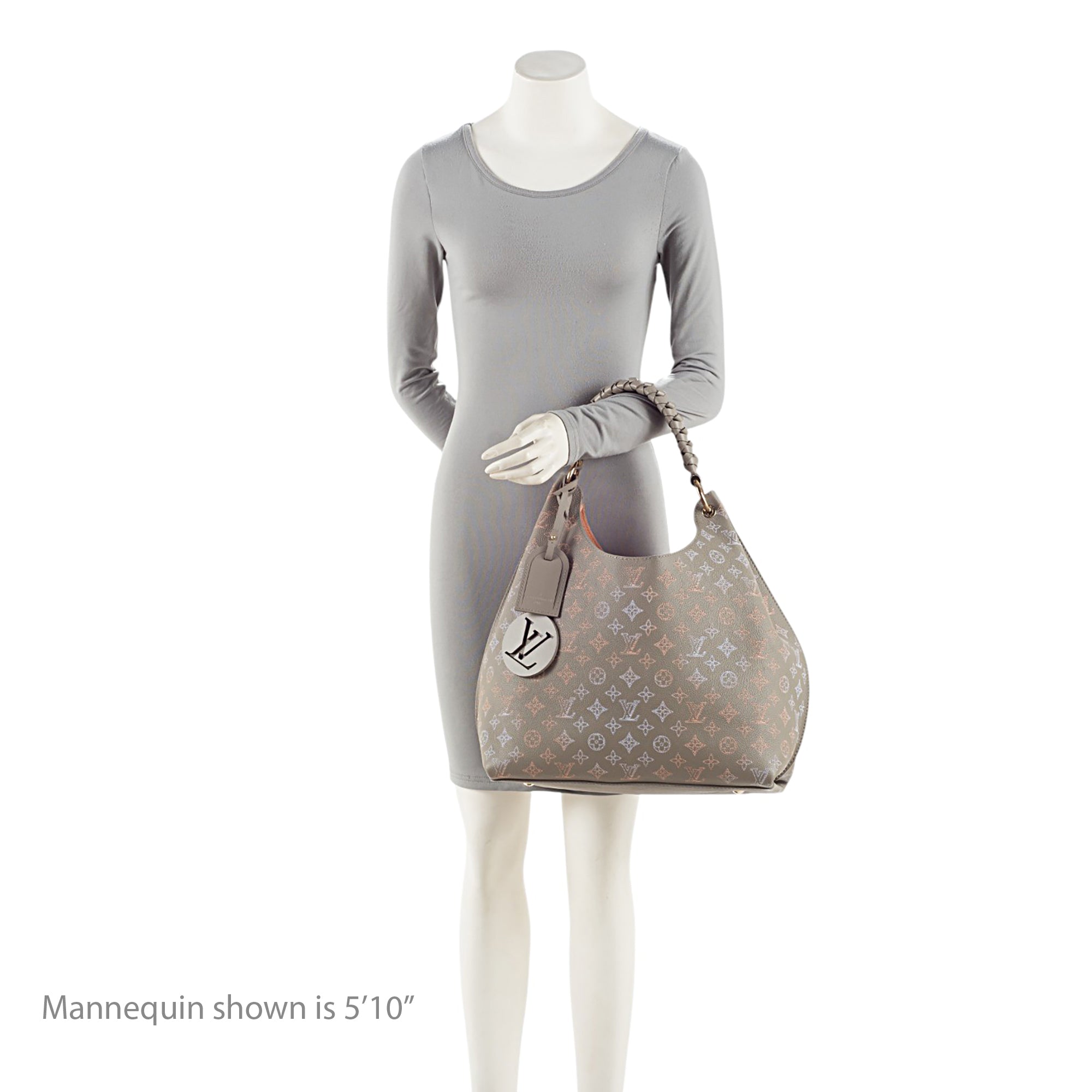 Louis Vuitton Mahina Leather Flight Mode Carmel Hobo