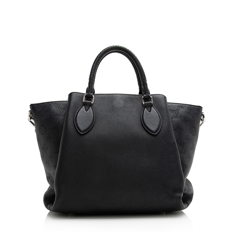 LOUIS VUITTON Black Mahina Monogram Haumea Tote – The Luxury Lady