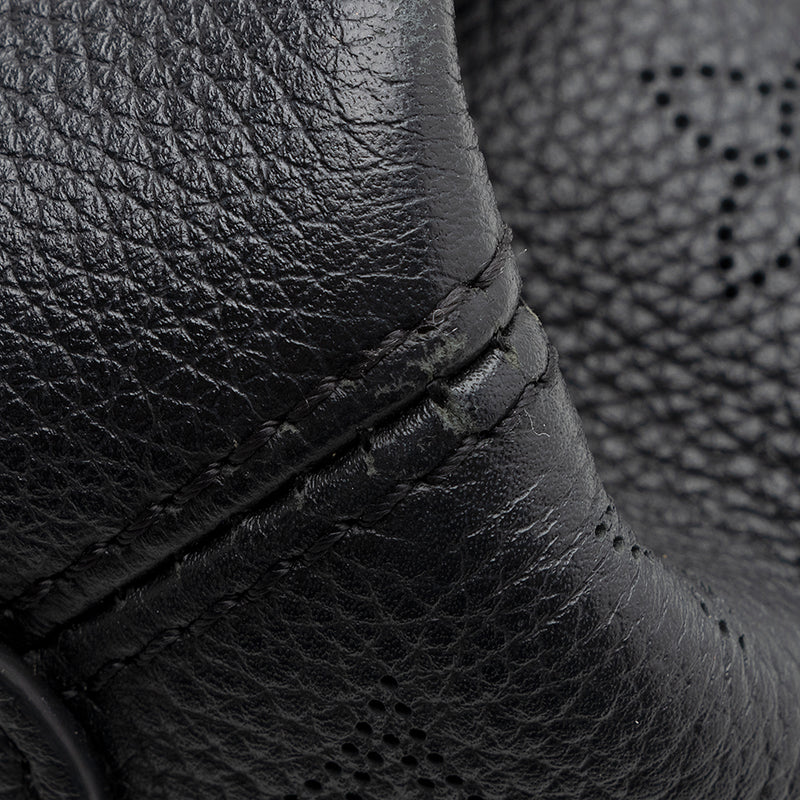 Black Louis Vuitton Monogram Mahina Haumea Satchel – Designer Revival