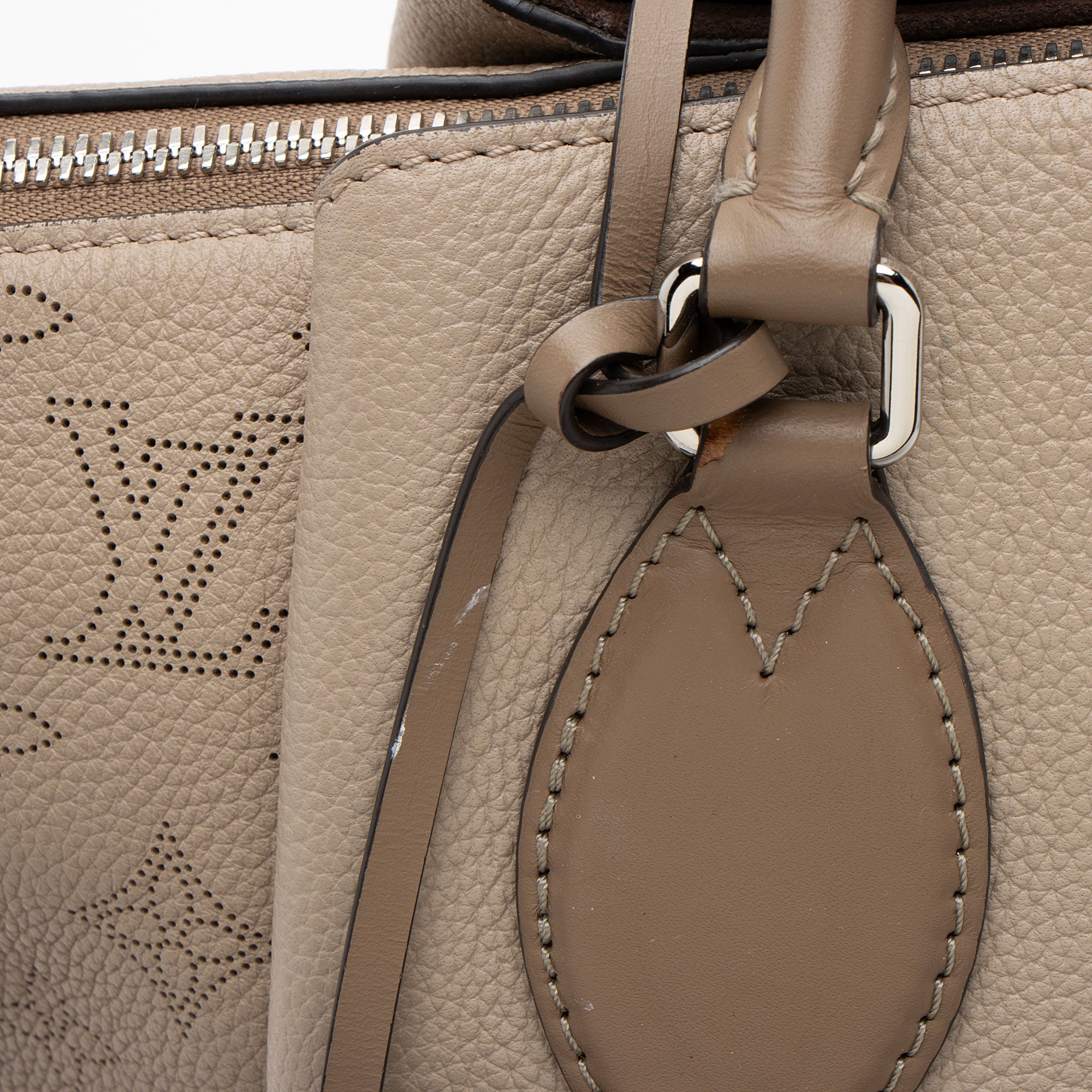 Louis Vuitton Mahina Leather Haumea Satchel