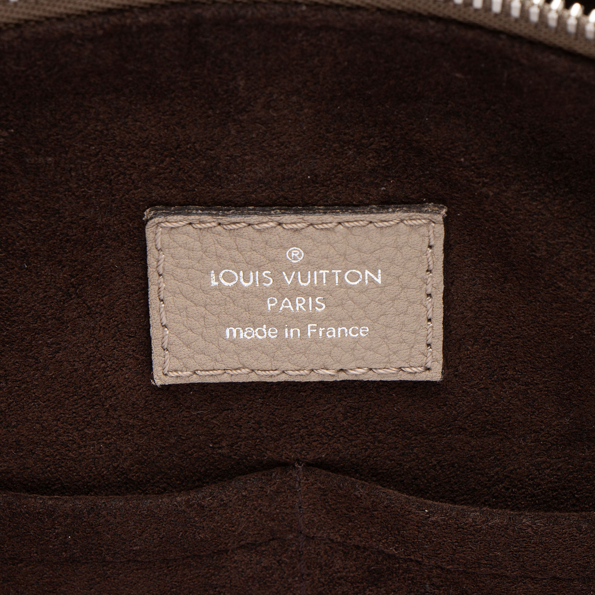 Louis Vuitton Mahina Leather Haumea Satchel