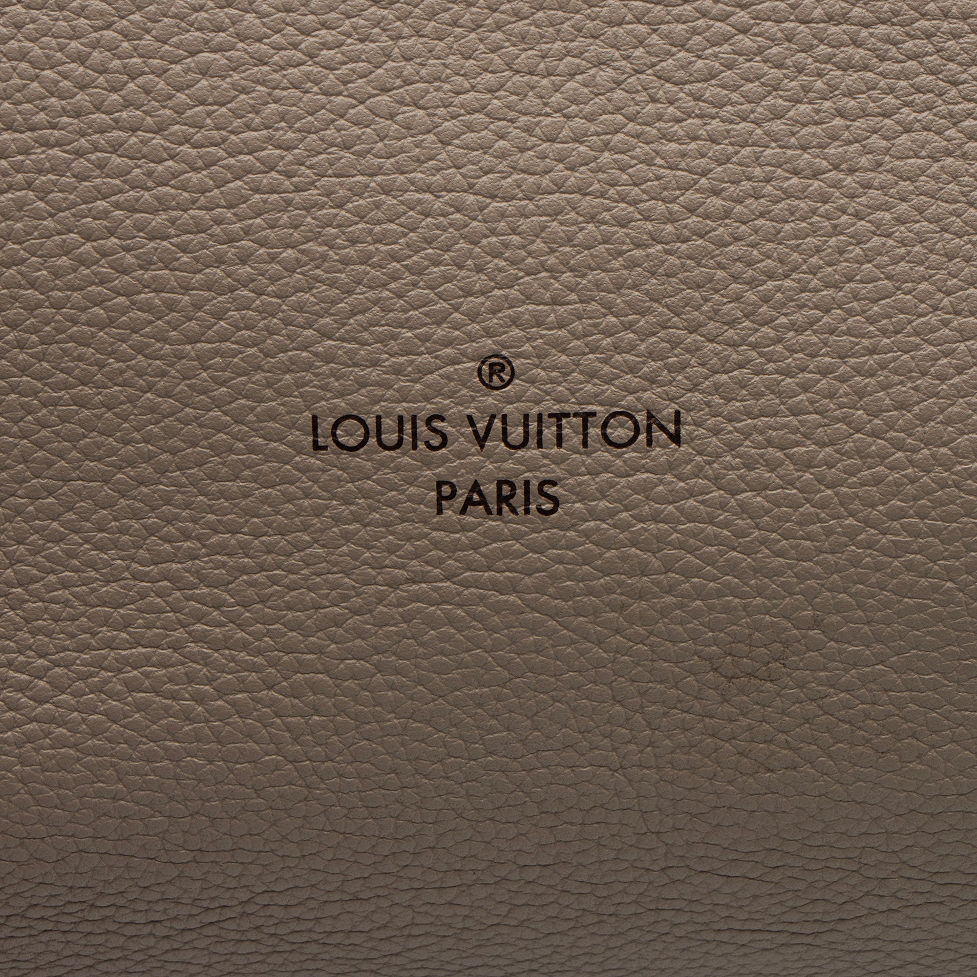 Louis Vuitton Mahina Leather Haumea Satchel