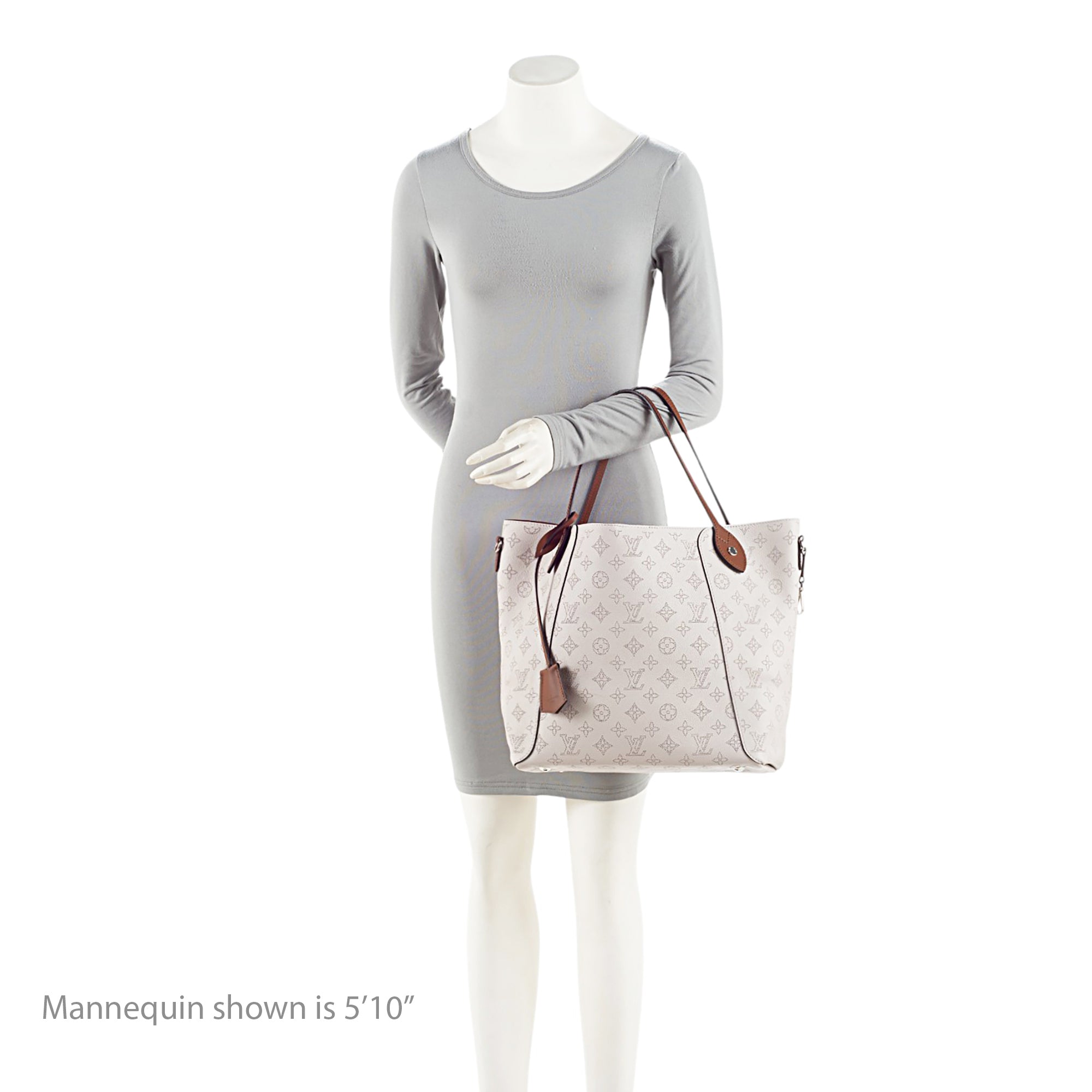 Louis Vuitton Mahina Leather Hina MM Tote