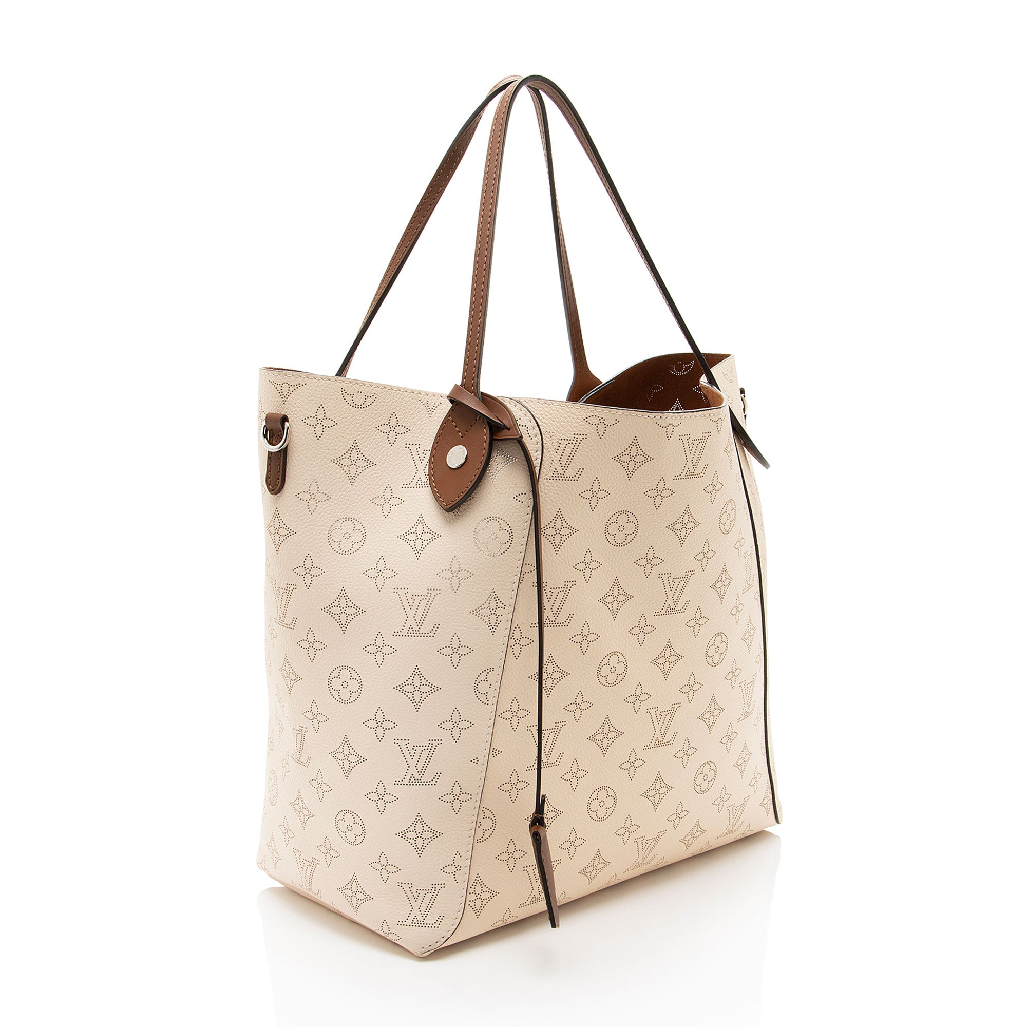 Louis Vuitton Mahina Leather Hina MM Tote