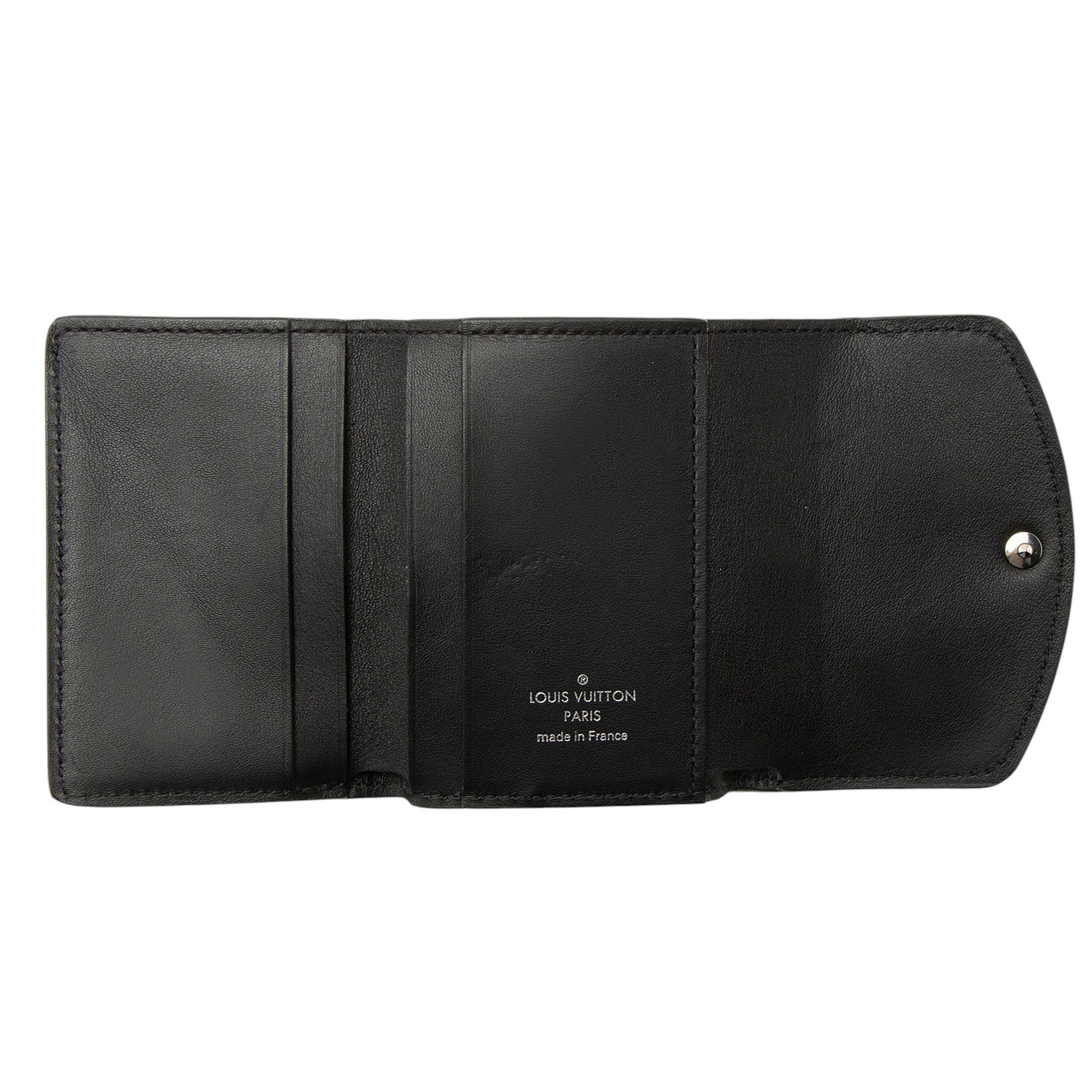 Louis Vuitton Mahina Leather Iris XS Compact Wallet