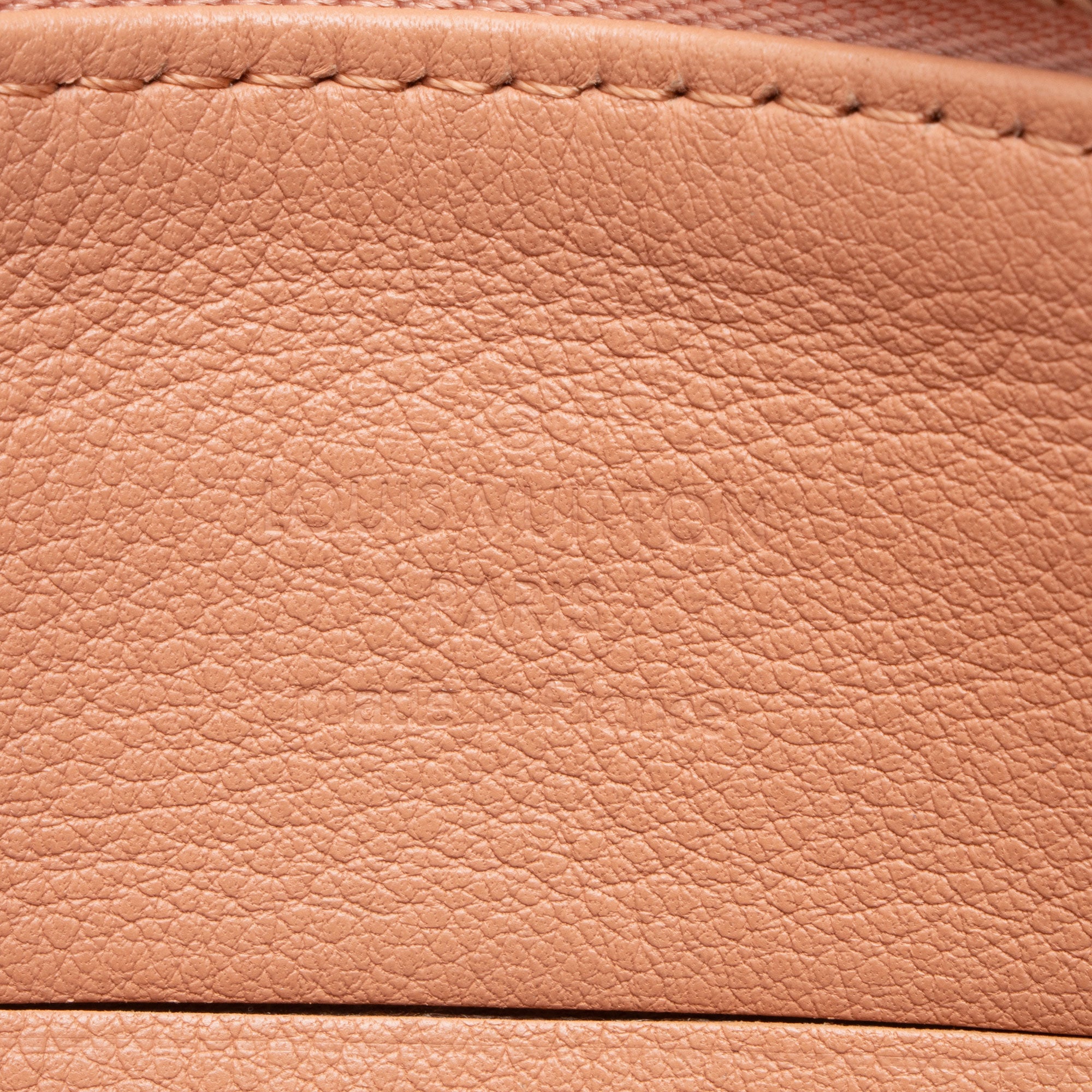Louis Vuitton Mahina Leather Pochette