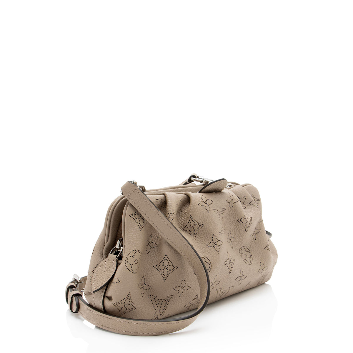 Louis Vuitton Mahina Leather Scala Mini Pouch
