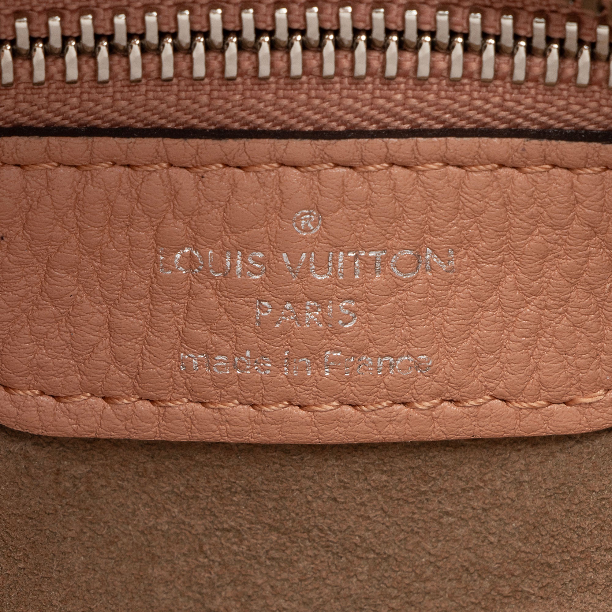 Louis Vuitton Mahina Leather Selene PM Shoulder Bag