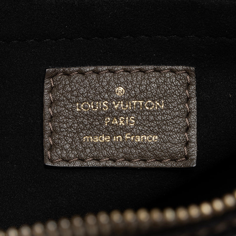 Louis Vuitton Mahina Leather Haumea Satchel (SHF-21619) – LuxeDH