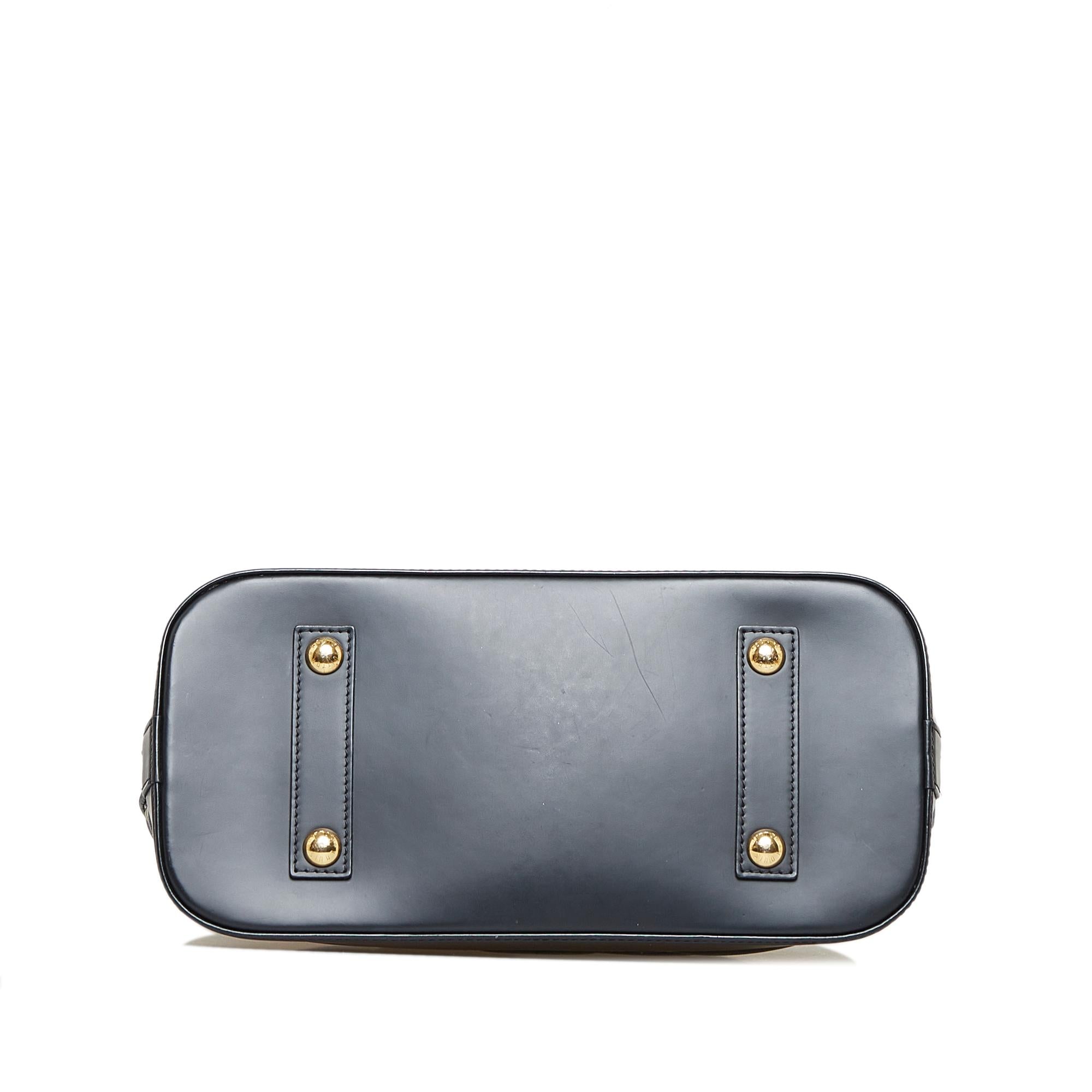 Louis Vuitton Malletage Alma PM (SHG-tXmyC1)