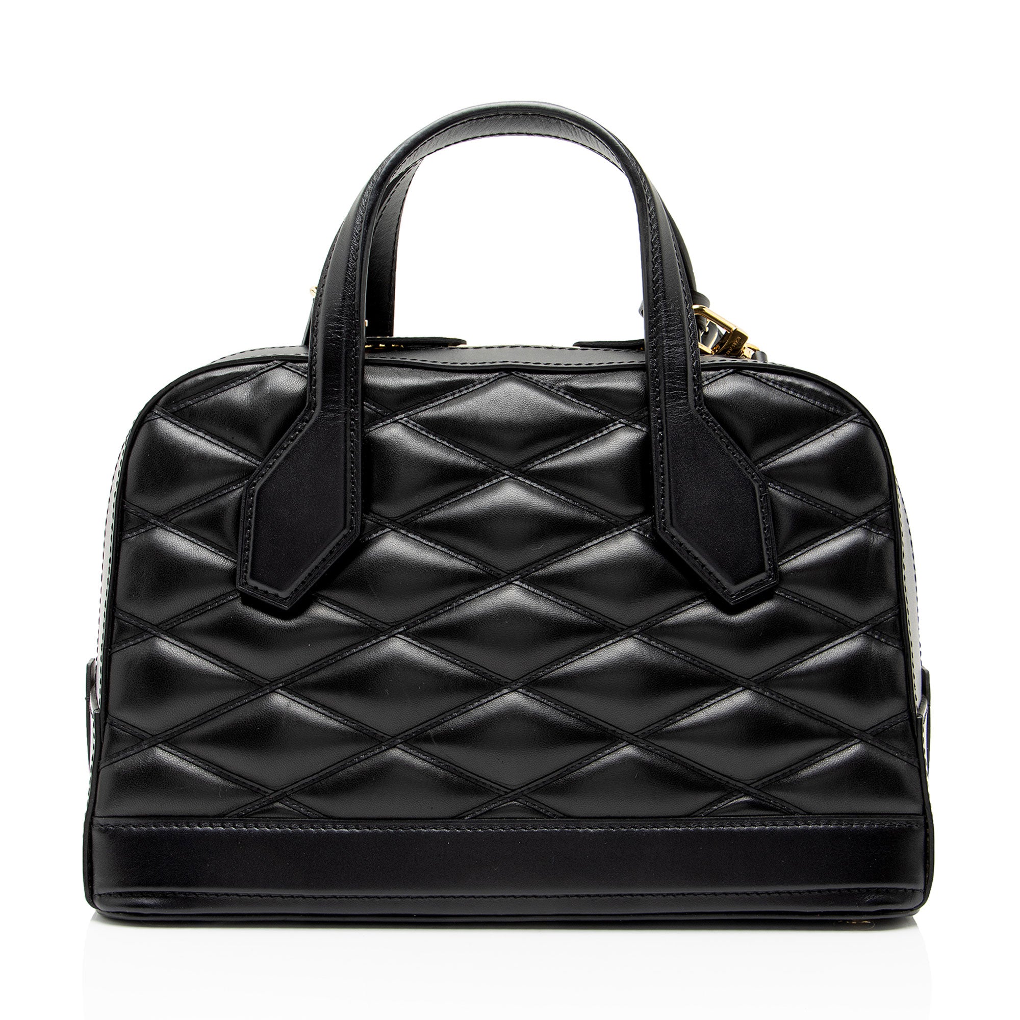 Louis Vuitton Malletage Lambskin Dora PM Satchel