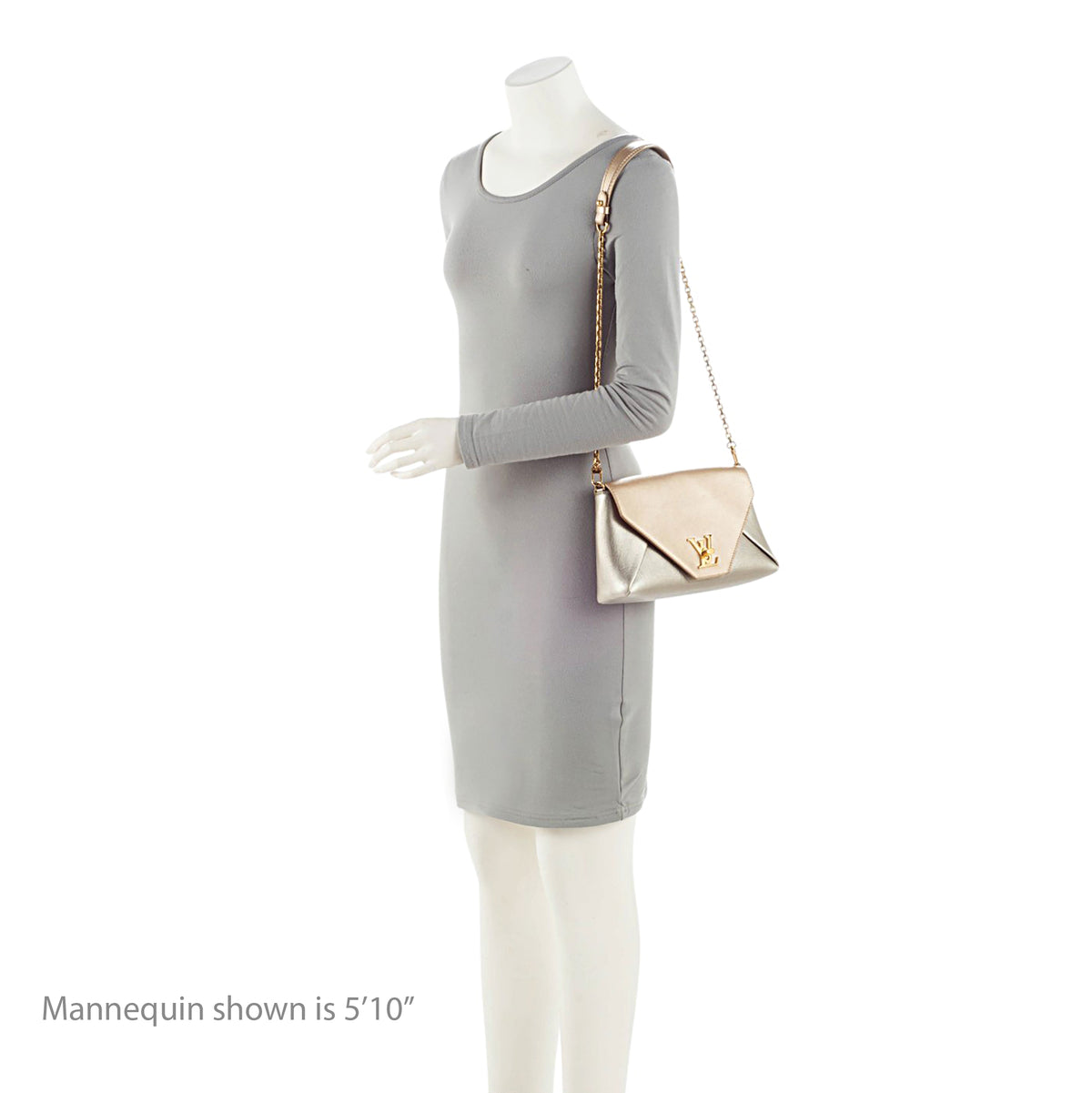 Louis Vuitton Metallic Calfskin Love Note Shoulder Bag