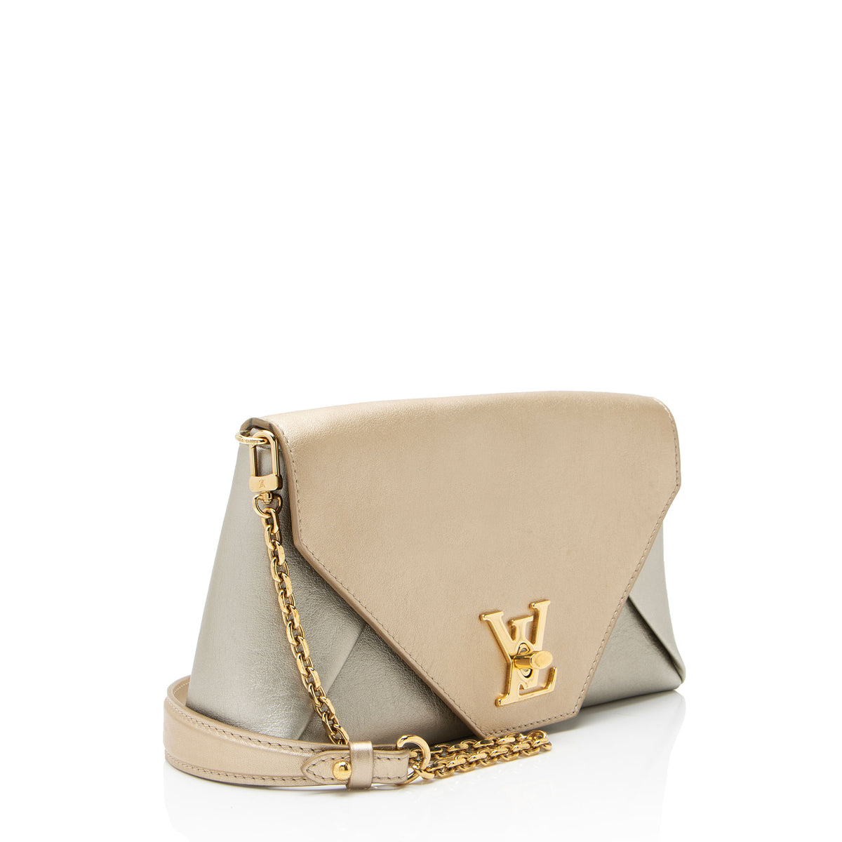 Louis Vuitton Metallic Calfskin Love Note Shoulder Bag