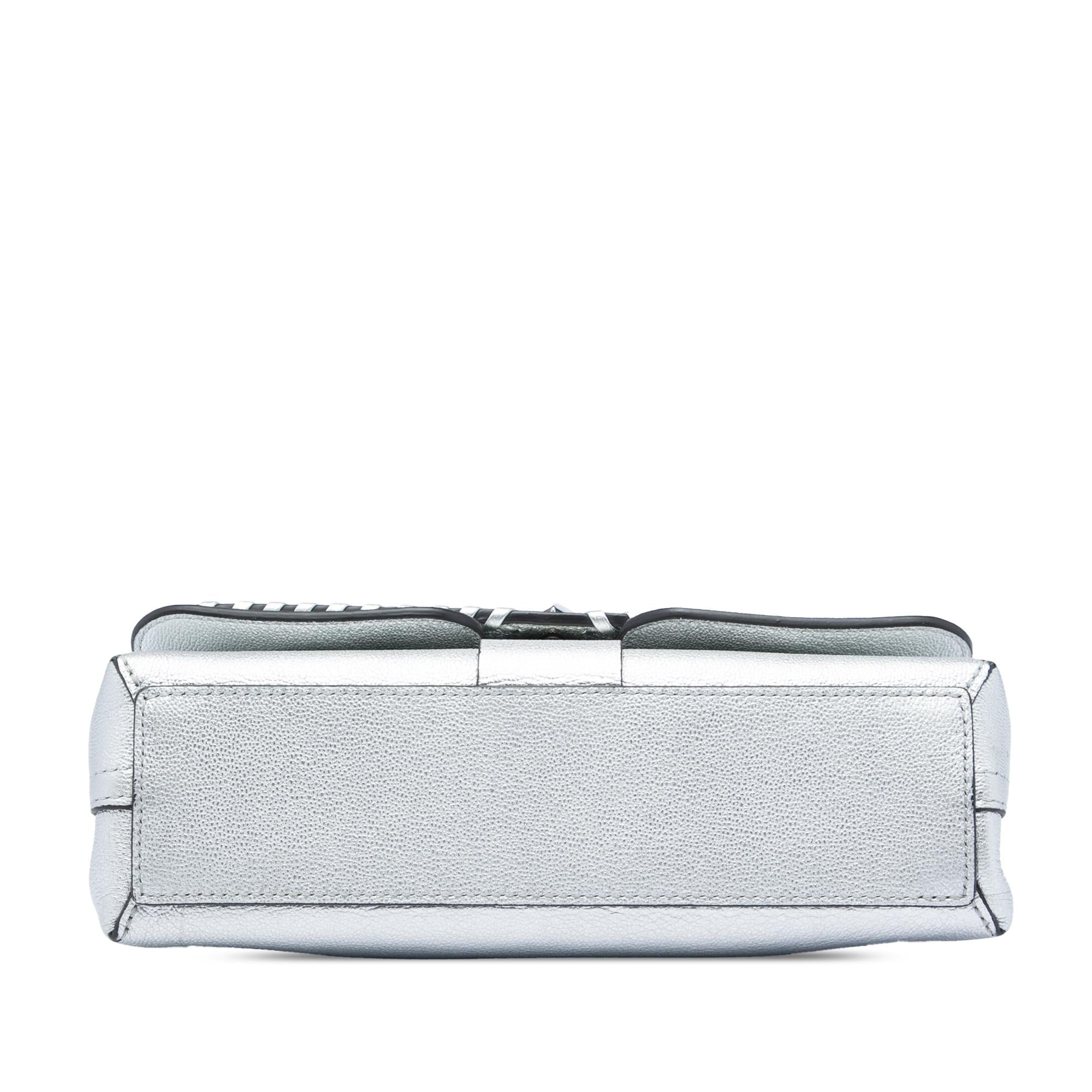 Louis Vuitton Metallic Cuir Plume Ecume Very Chain Bag