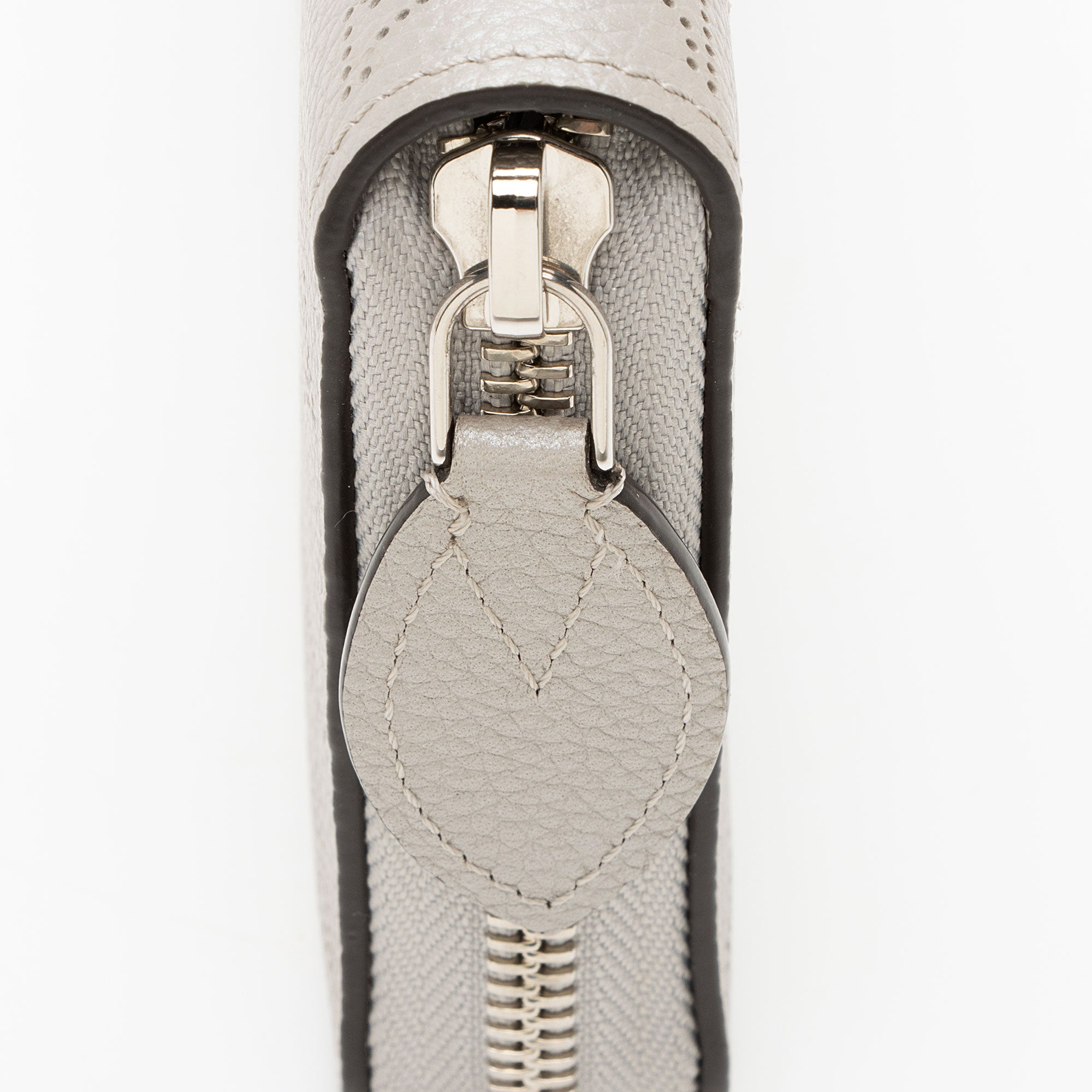 Louis Vuitton Metallic Mahina Leather Zippy Wallet