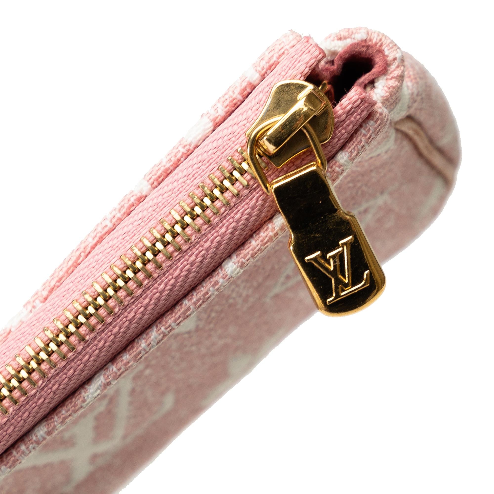 Louis Vuitton Micro Monogram Jacquard Denim Pochette Accessoires (SHG-QC6uDk)