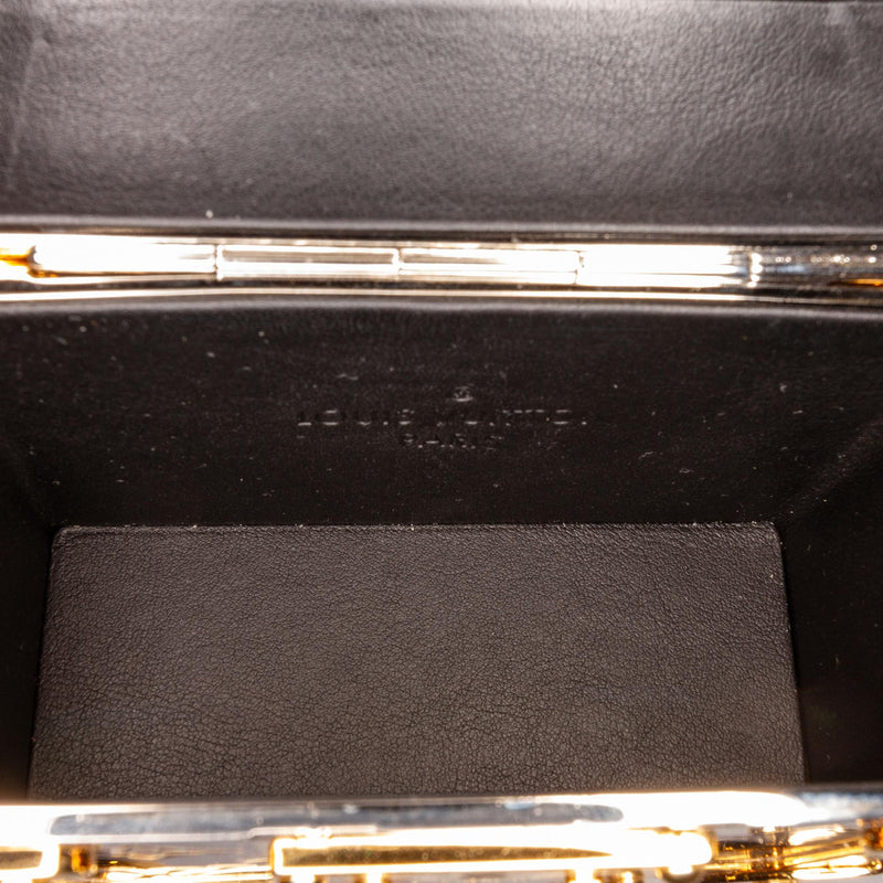 Louis Vuitton Mini Metallic Trunk Box with Chain (SHG-0lKTQn)