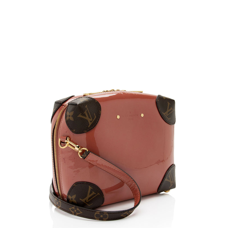 Louis Vuitton Miroir Patent Leather Venice Shoulder Bag (SHF-ZDUV9d)