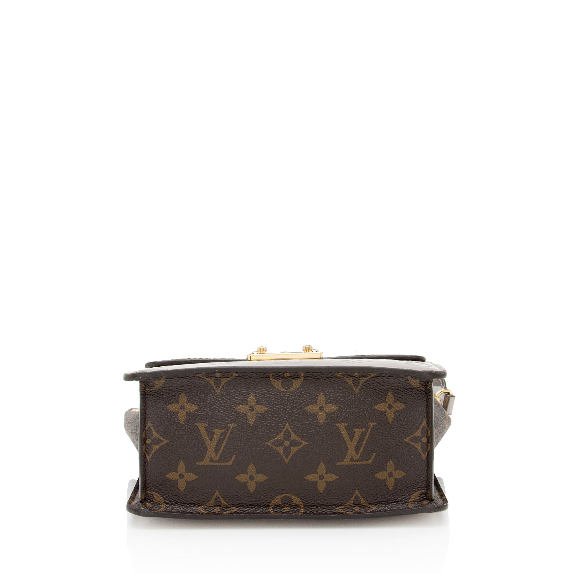 Louis Vuitton Miroir Vernis Spring Street Bitume Satchel (SHF-ptfzF0)