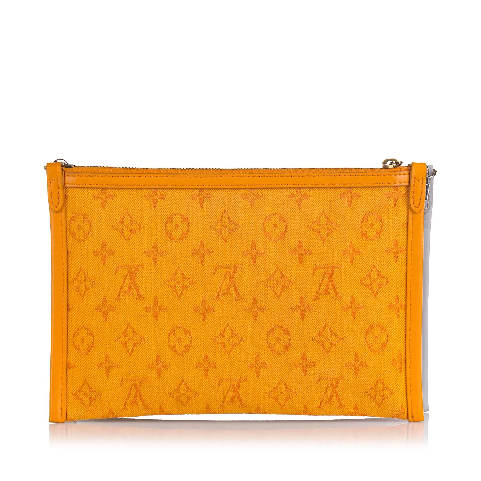 Louis Vuitton Monogram Antartica Double Flat Messenger
