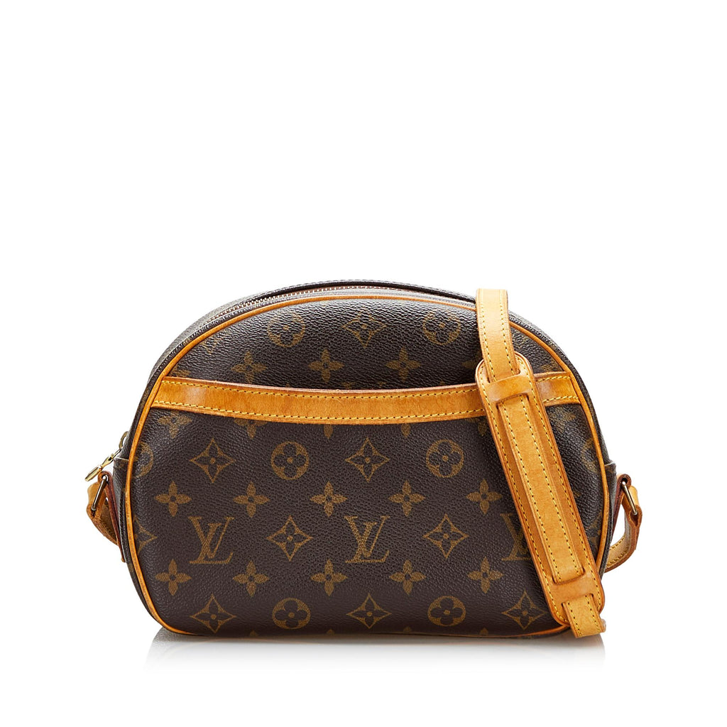 Louis Vuitton - Authenticated Blois Handbag - Cloth Brown for Women, Good Condition
