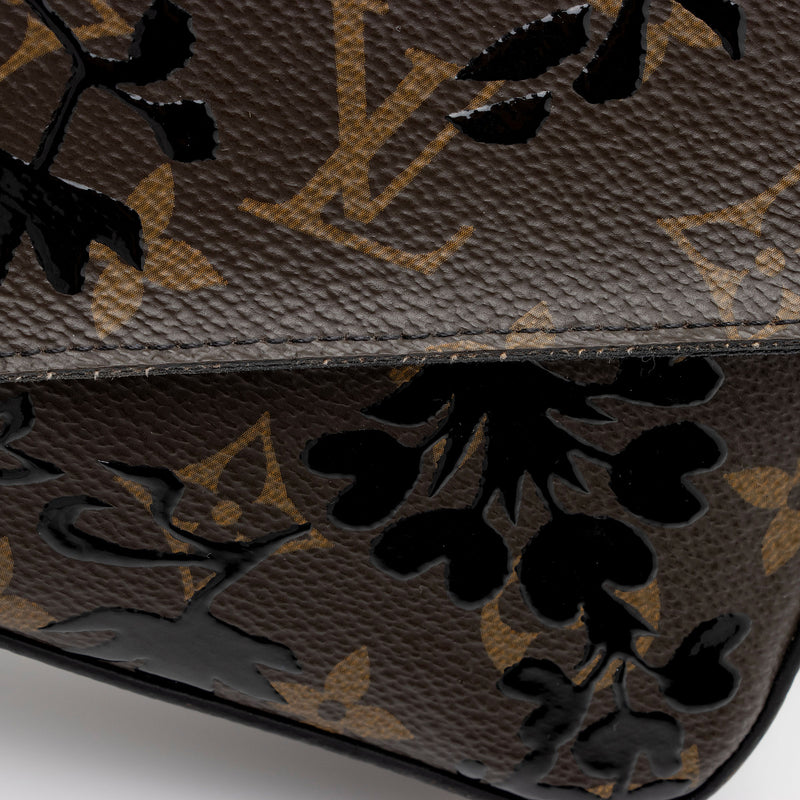 Louis Vuitton 2017 Monogram Blossom Twist MM - Brown Shoulder Bags