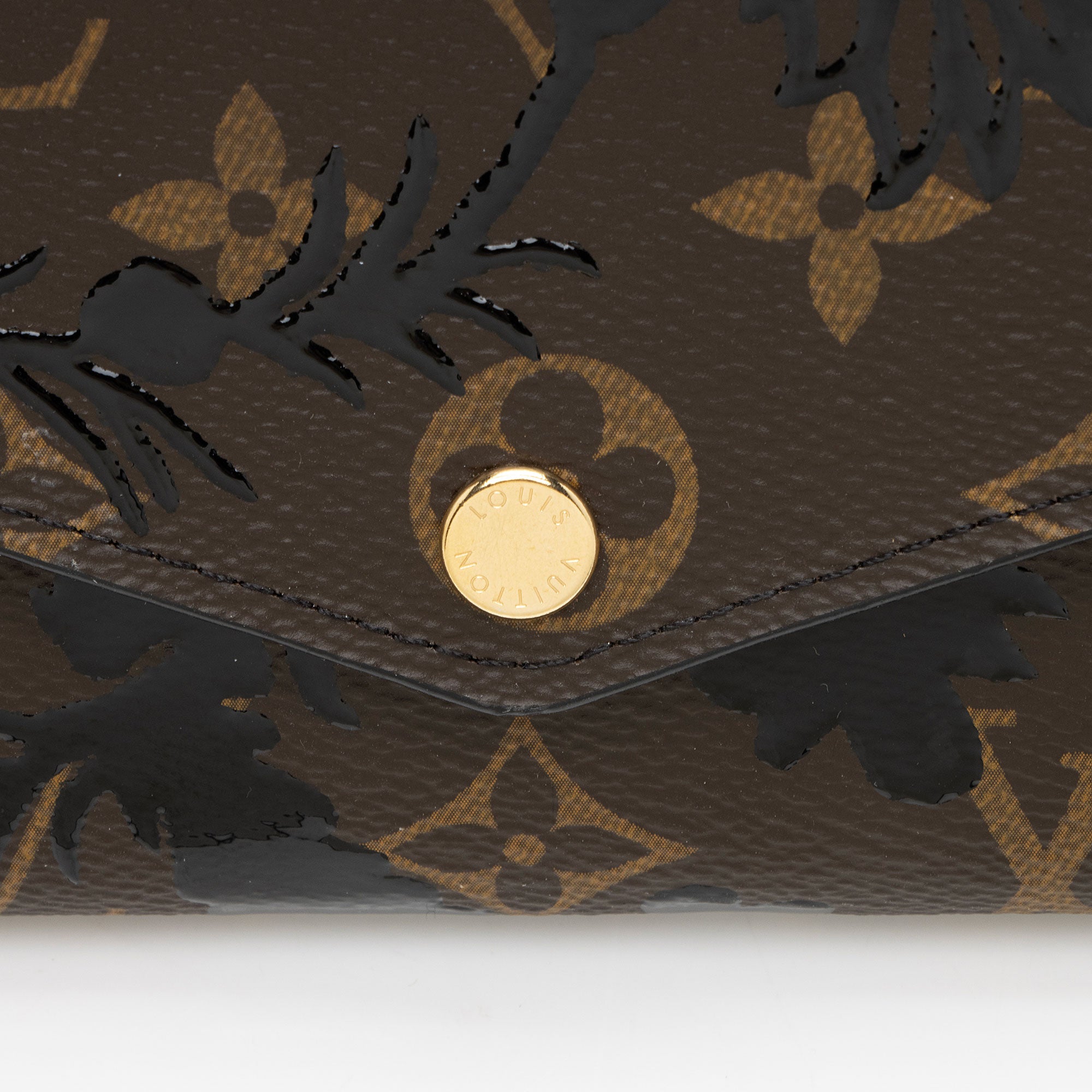 Louis Vuitton Monogram Blossom Canvas Sarah Wallet