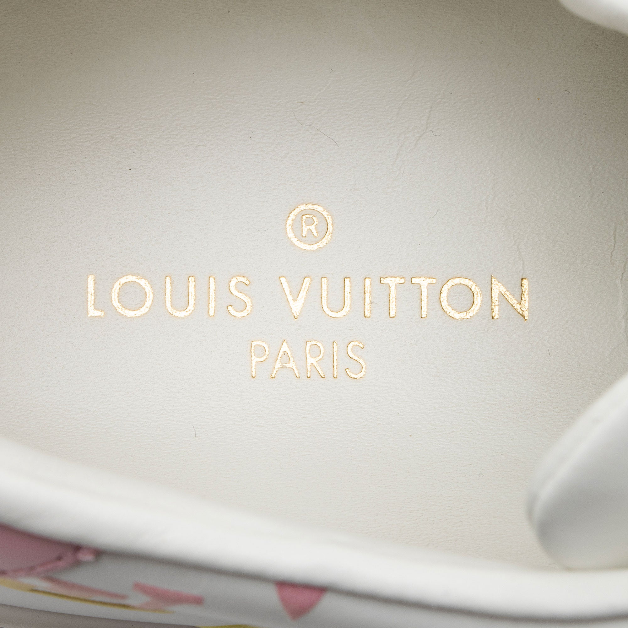 Louis Vuitton Monogram Calfskin Time Out Sneakers - Size 8.5 / 38.5