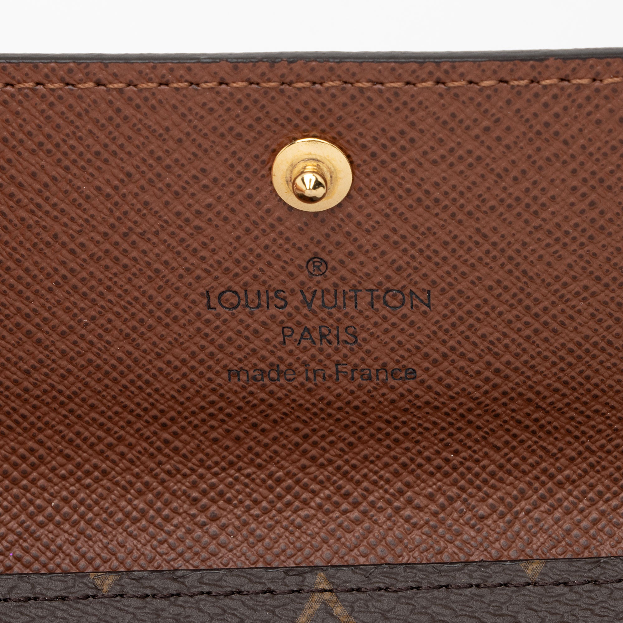 Louis Vuitton Monogram Canvas 4 Key Holder (SHF-n1Q3ZV)