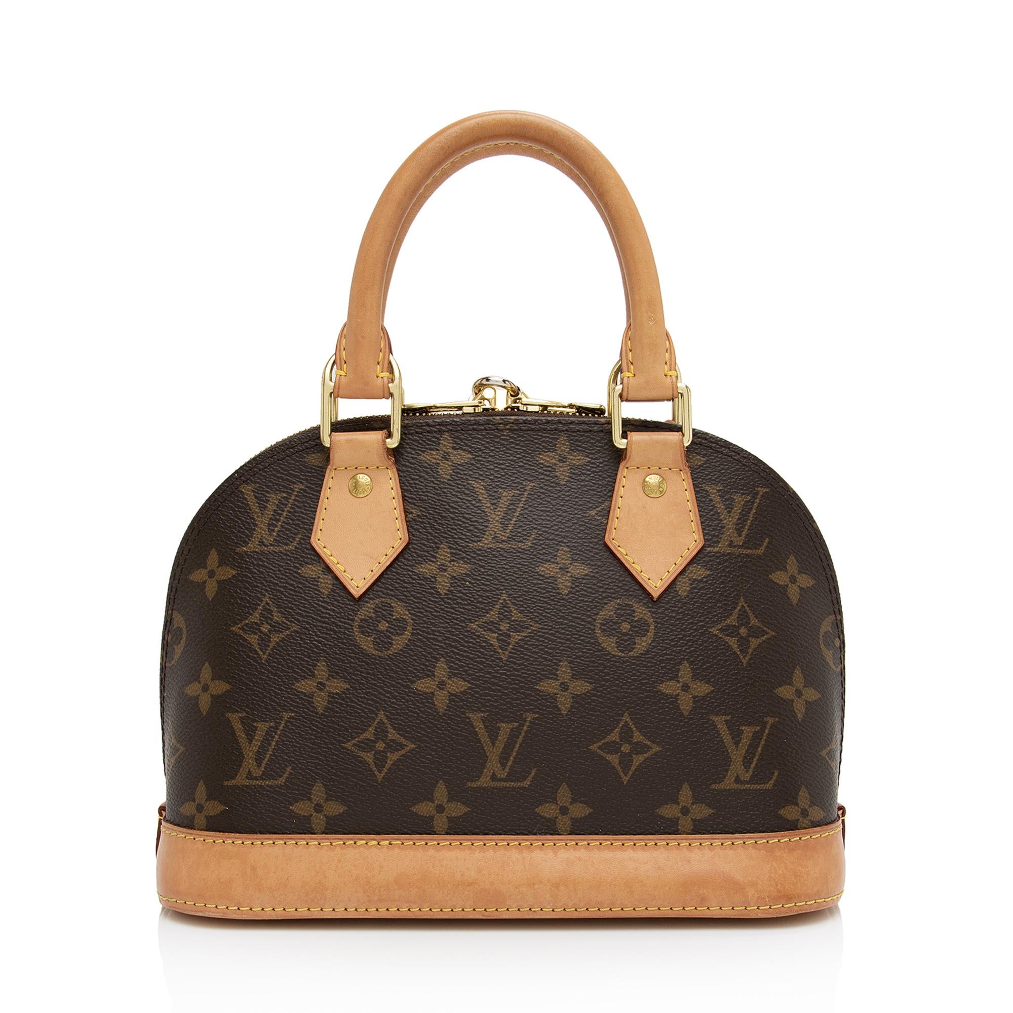 Louis Vuitton Monogram Canvas Alma BB Satchel (SHF-RDvgz0)
