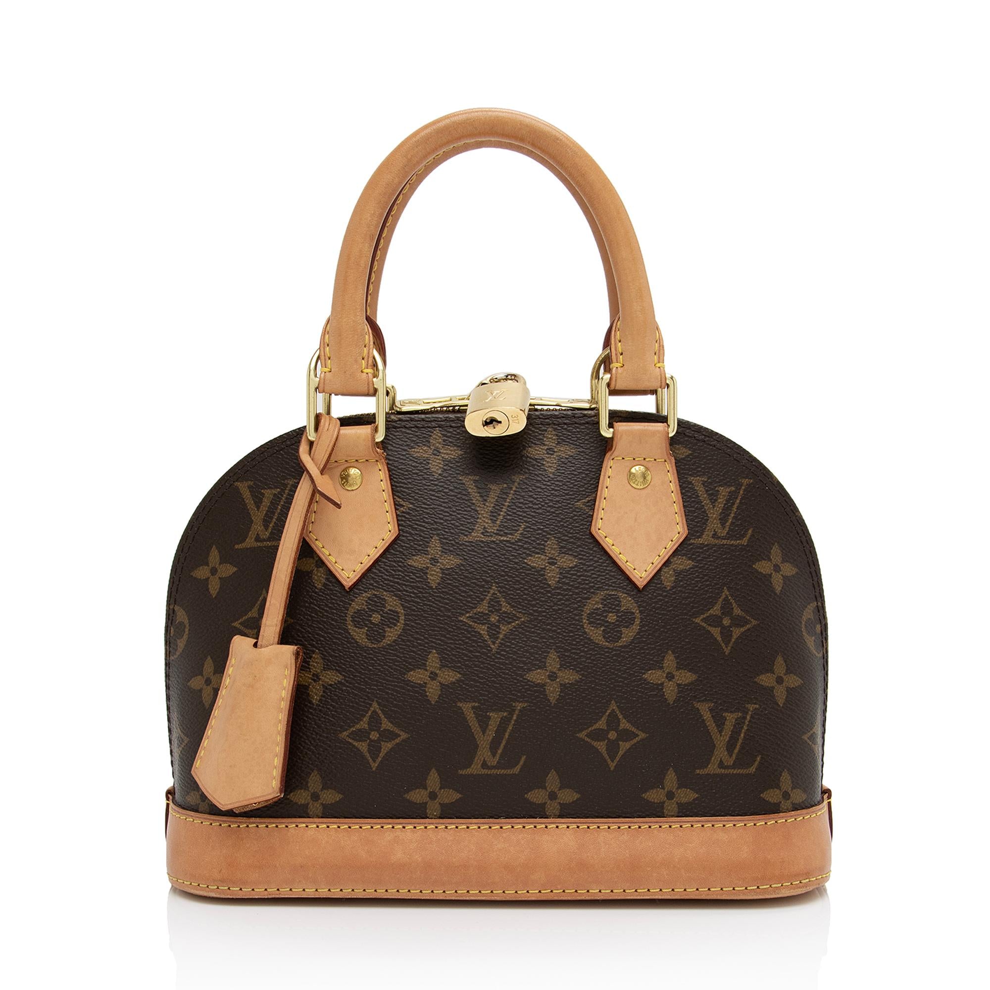 Louis Vuitton Monogram Canvas Alma BB Satchel (SHF-RDvgz0)