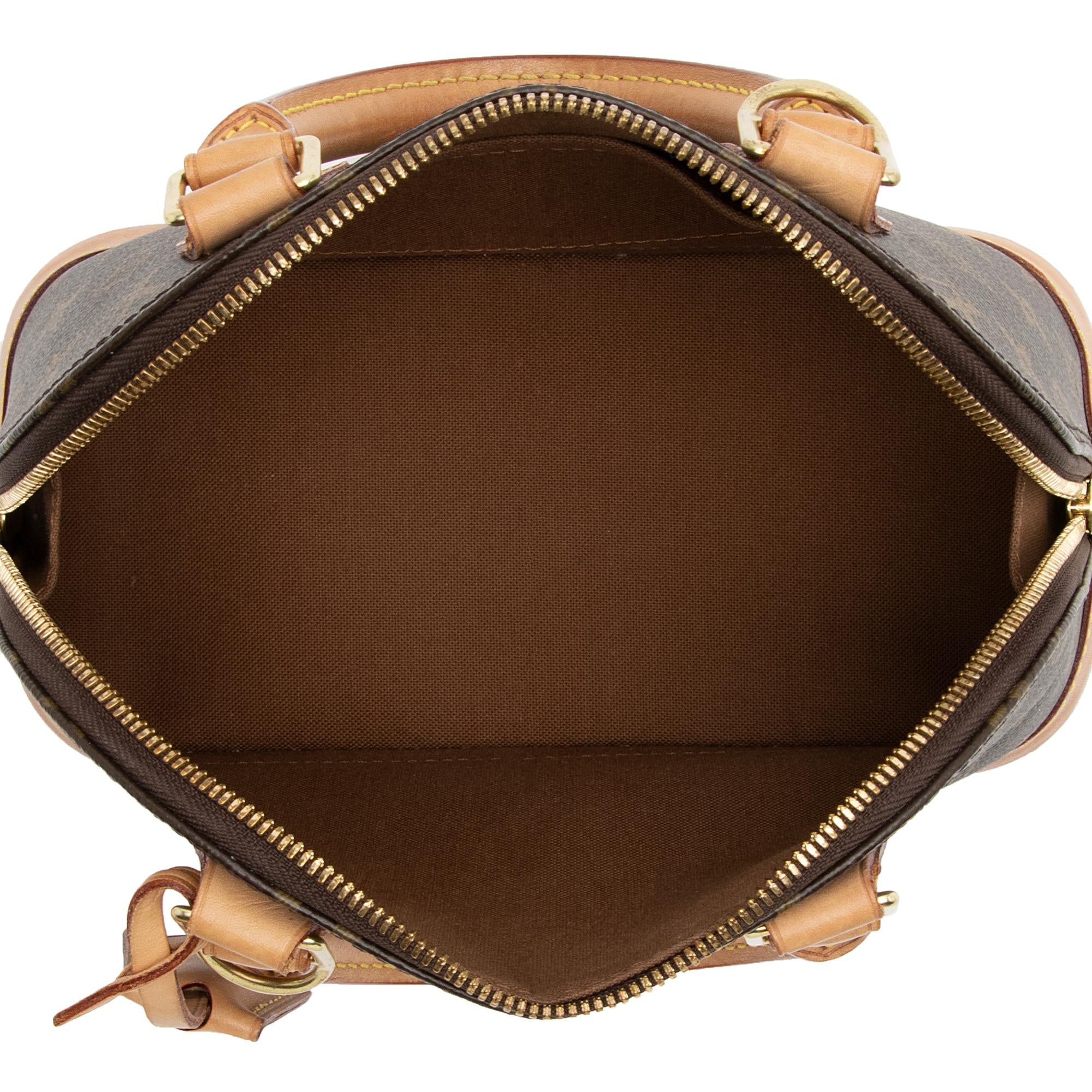 Louis Vuitton Monogram Canvas Alma BB Satchel (SHF-RDvgz0)