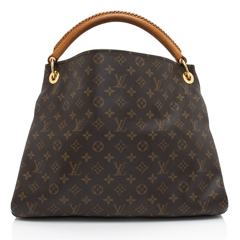 Louis Vuitton Monogram Canvas Artsy MM Shoulder Bag (SHF-TrAKuI)