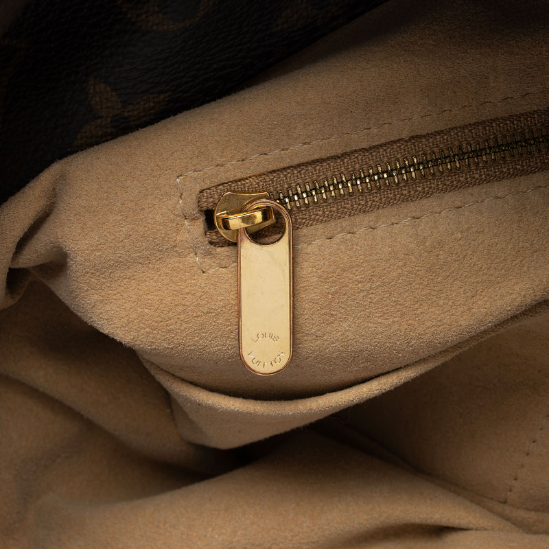 Louis Vuitton Monogram Canvas Artsy MM Shoulder Bag (SHF-TrAKuI)