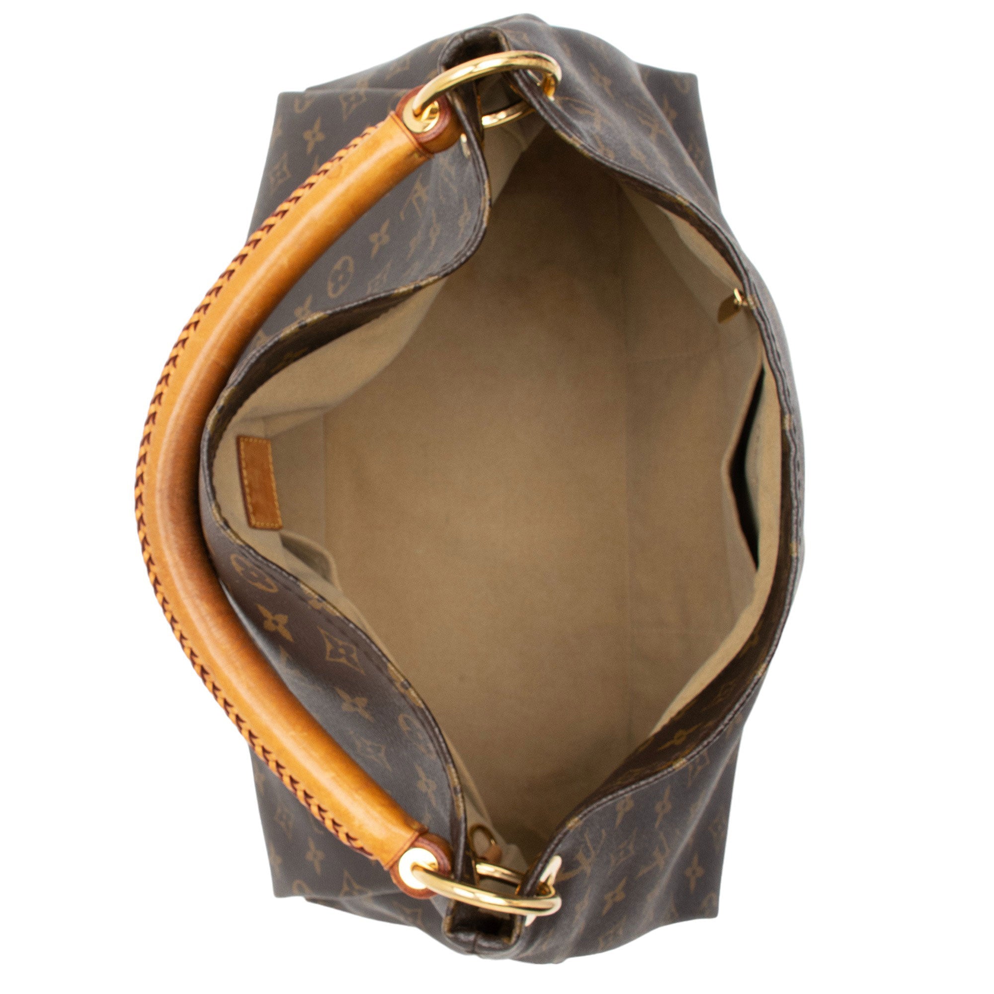 Louis Vuitton Monogram Canvas Artsy MM Shoulder Bag (SHF-AliutI)