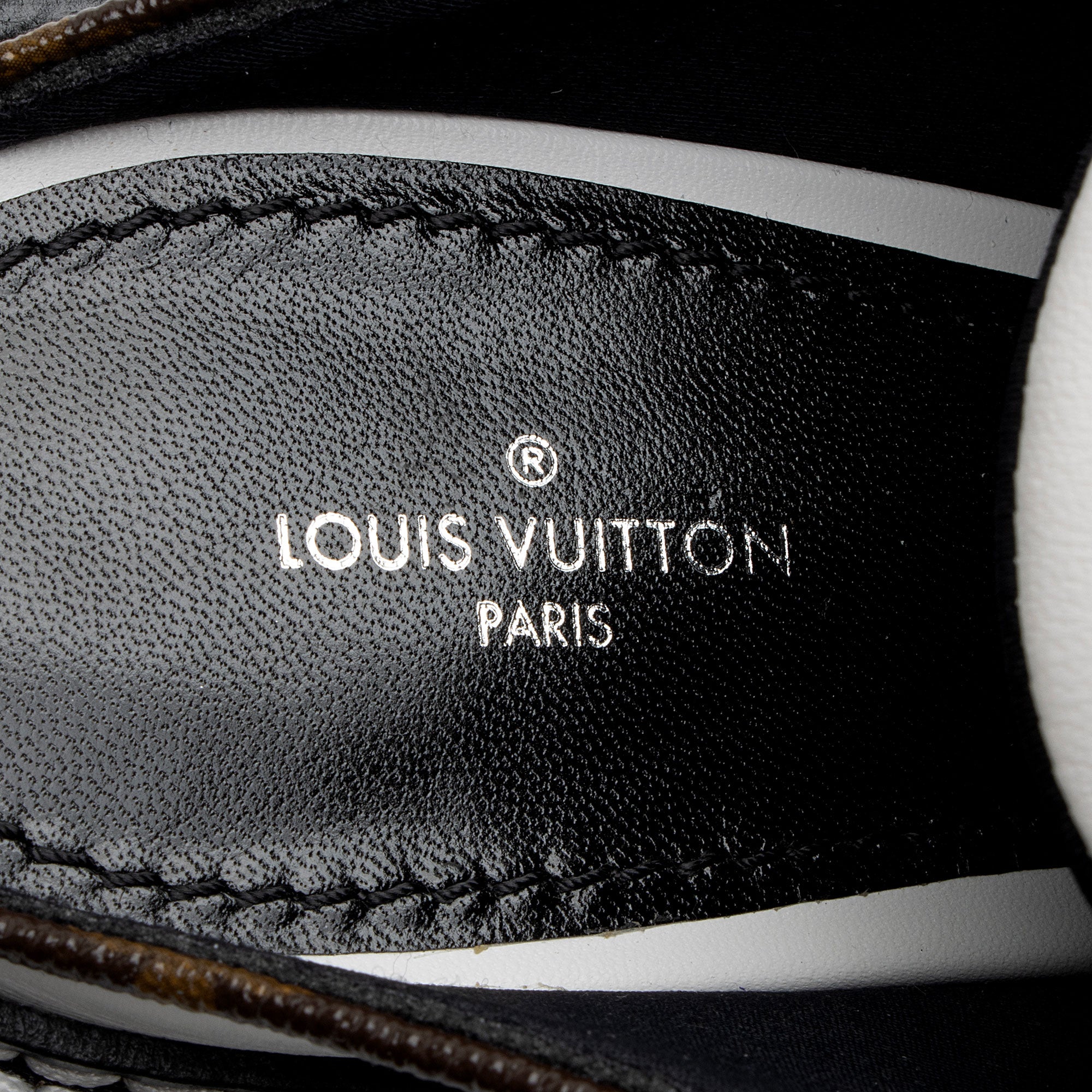 Louis Vuitton Monogram Canvas Beaubourg Open Back Derby Platform Loafers - Size 8.5 / 38.5