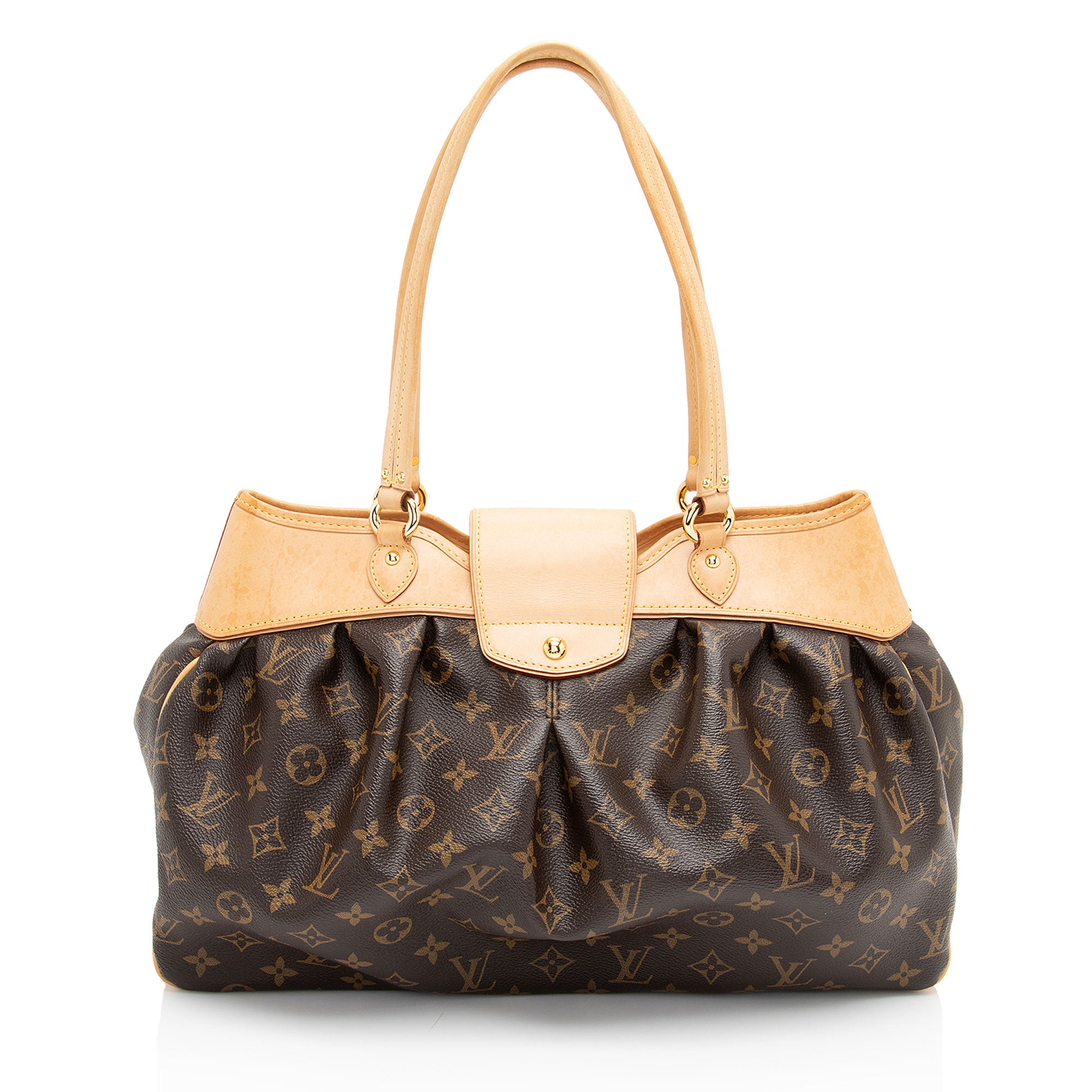 Louis Vuitton Monogram Canvas Boetie MM Satchel (SHF-1Nwm05)