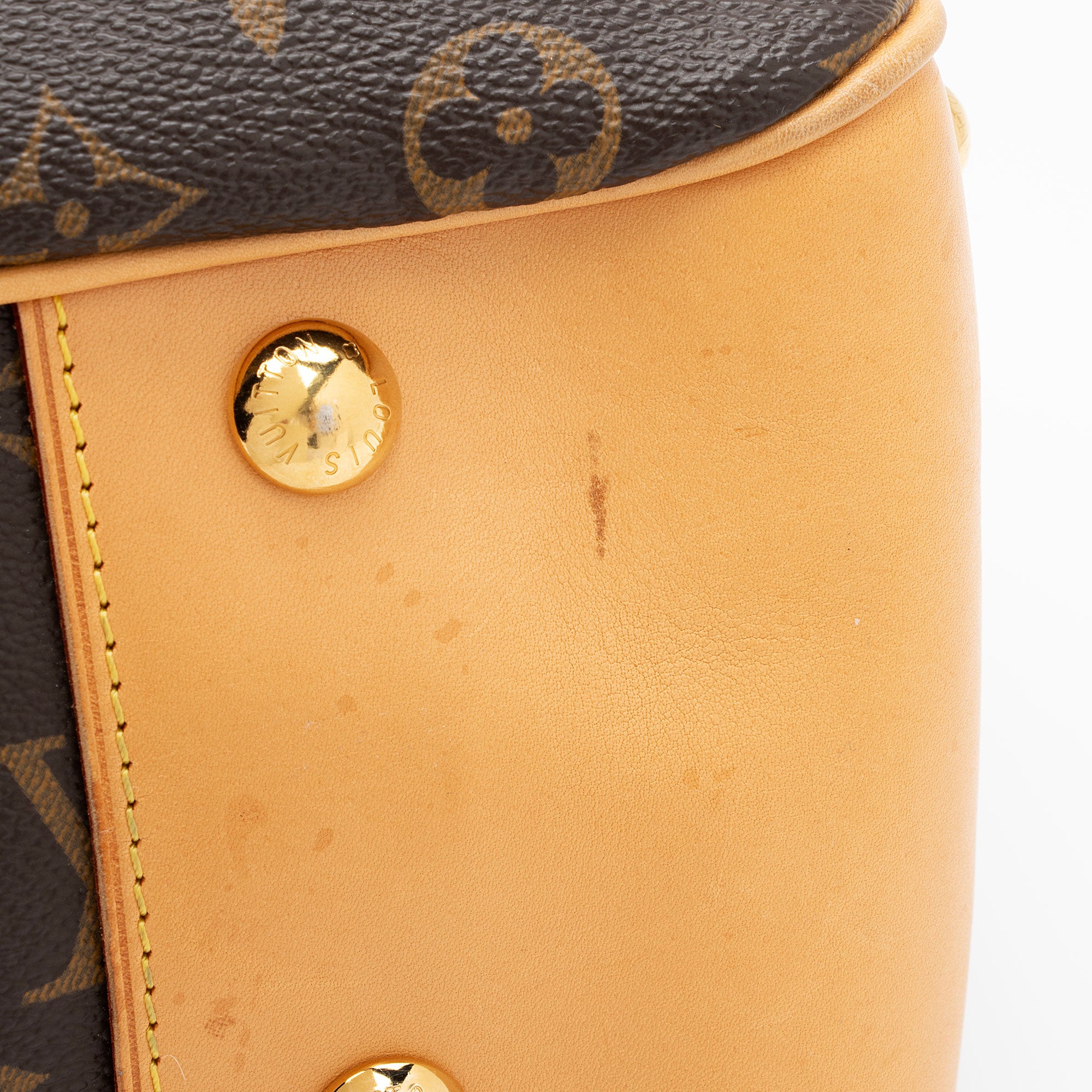 Louis Vuitton Monogram Canvas Boetie MM Satchel (SHF-1Nwm05)