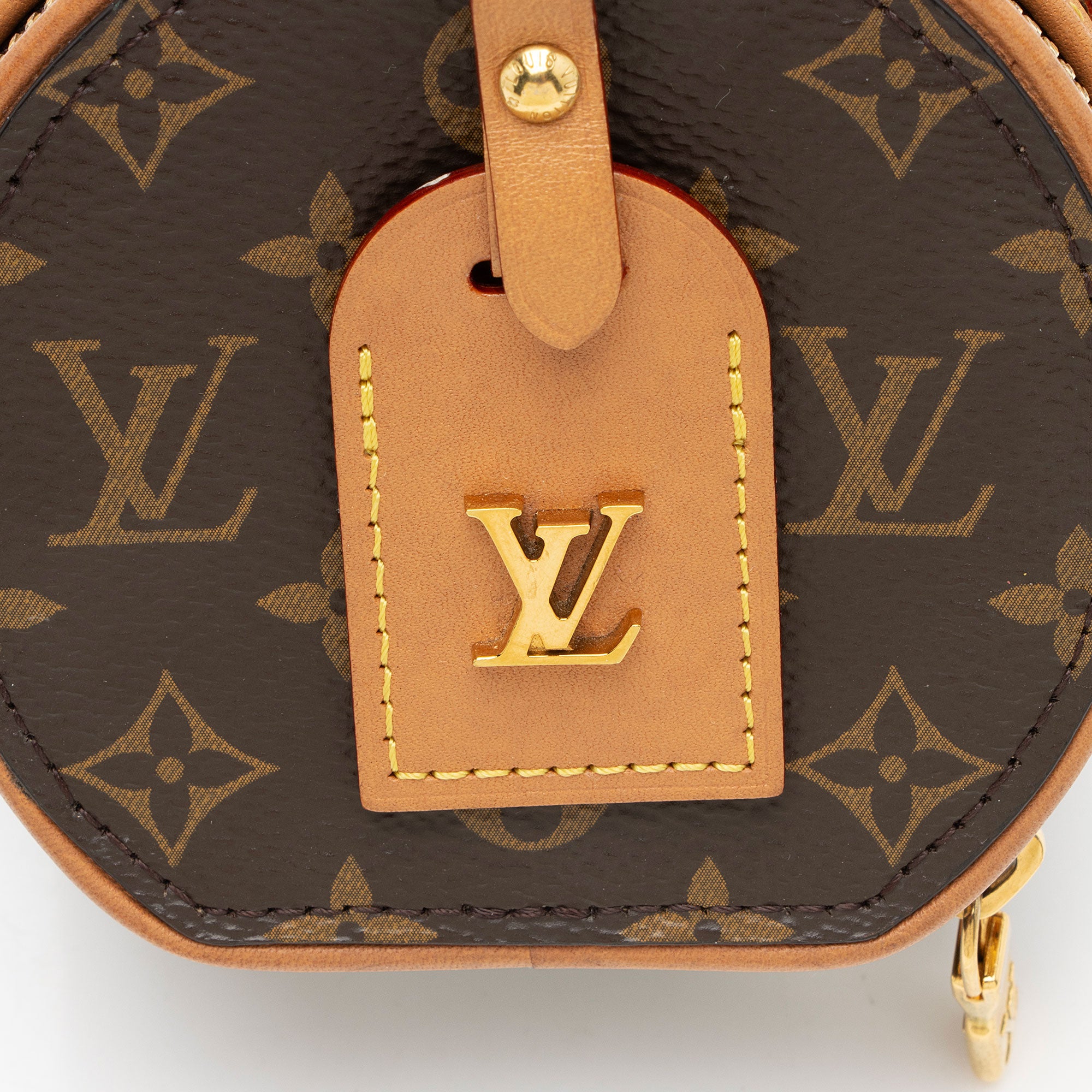 Louis Vuitton Monogram Canvas Boite Chapeau Necklace Bag