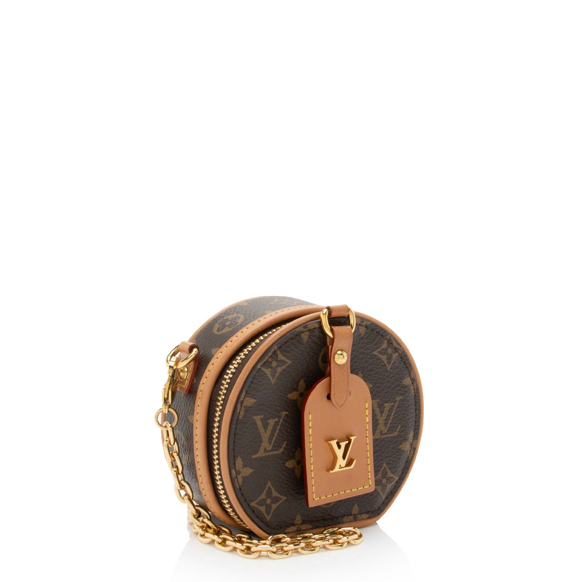 Louis Vuitton Monogram Canvas Boite Chapeau Necklace Bag