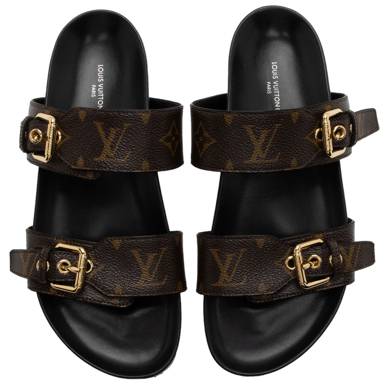 Louis Vuitton Bom Dia Sandal Size 38