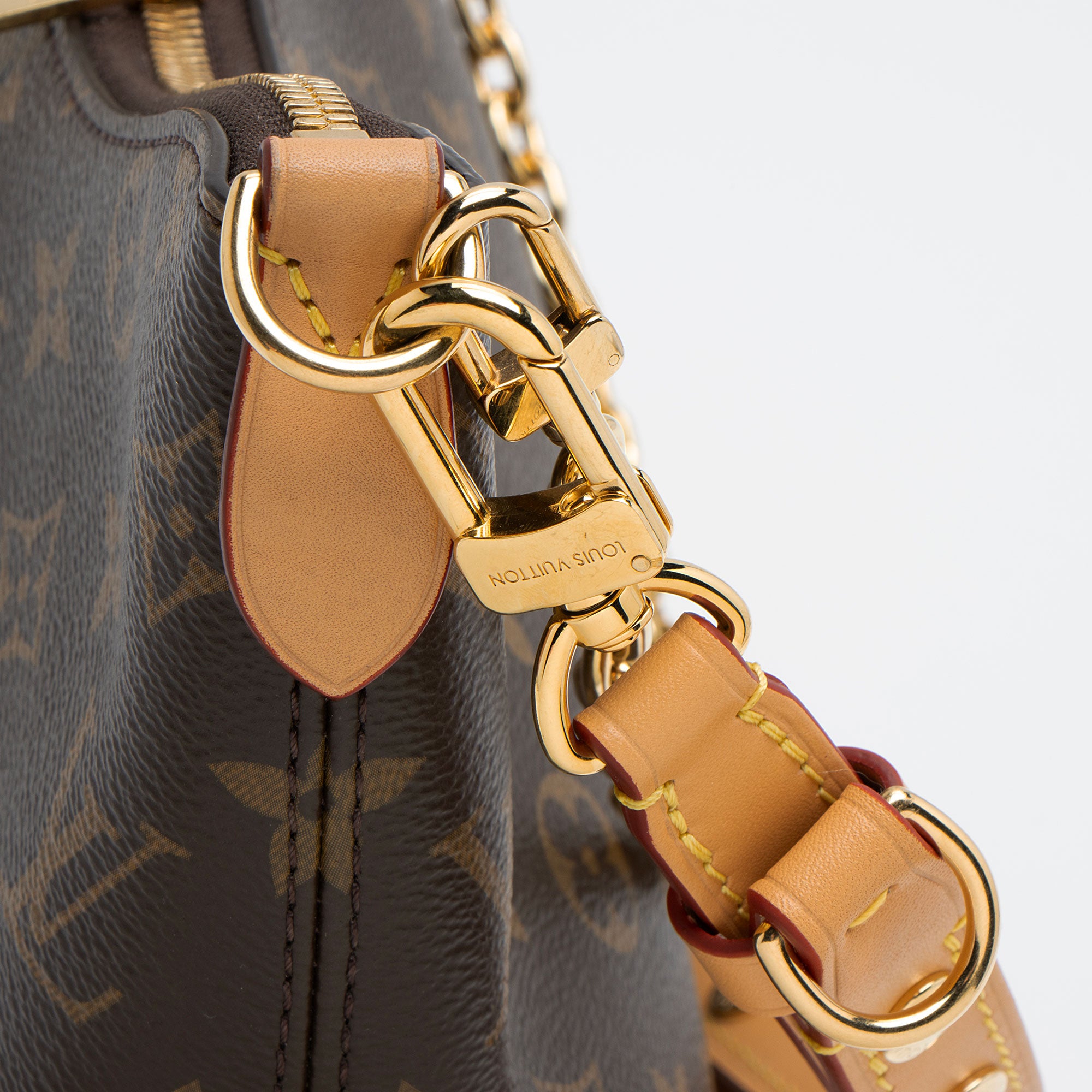 Louis Vuitton Monogram Canvas Boulogne NM Shoulder Bag (SHF-r64UKk)