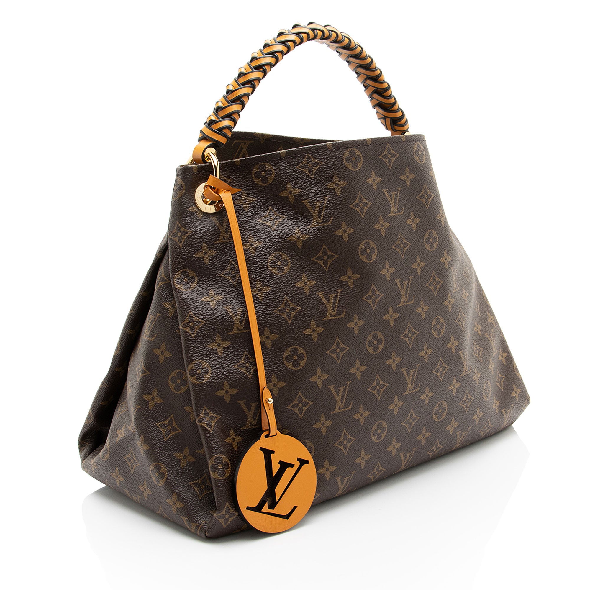 Louis Vuitton Monogram Canvas Braided Artsy MM Shoulder Bag